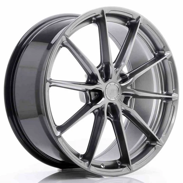 LLANTA JR Wheels JR37 20x9 ET35-45 5H BLANK Hyper Black JAPAN RACING