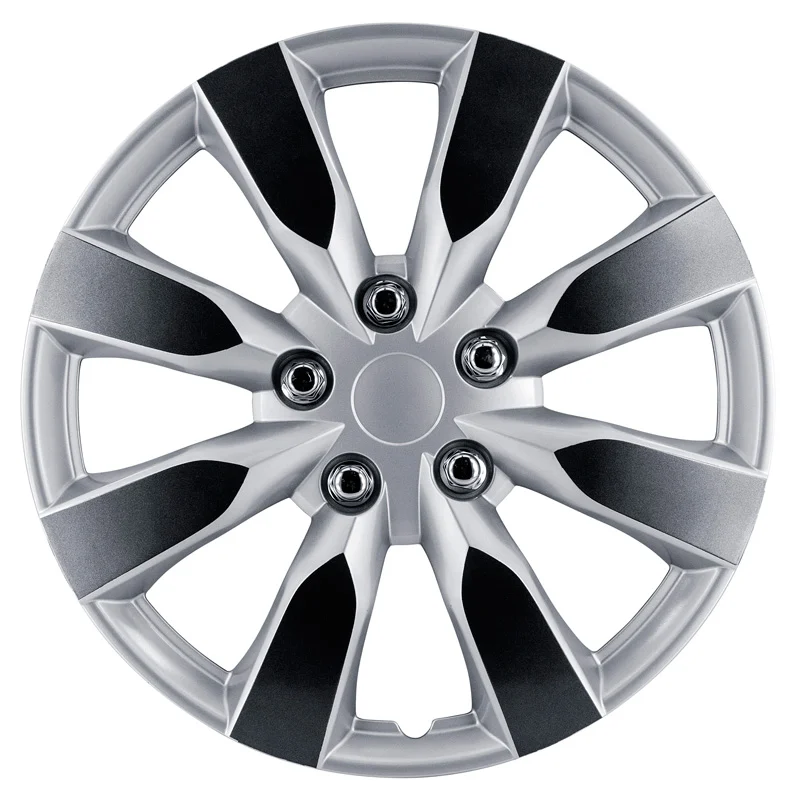 Juego De Tapacubos Arkansas 16-Pulgadas Silver/Gunmetal Autostyle