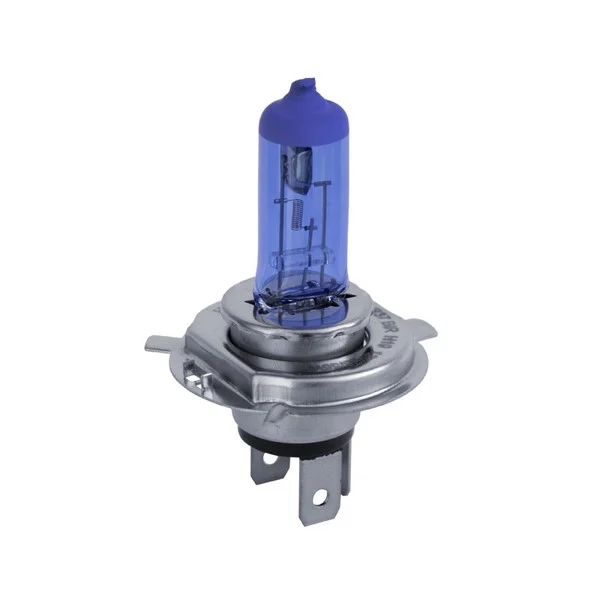 Simoni Racing Halogen Bulbs 'Blue Ice Racing' H19 (Pu43t-3) (4200k) 12v/60-55w, Set De 2 Piezas Ece-R37