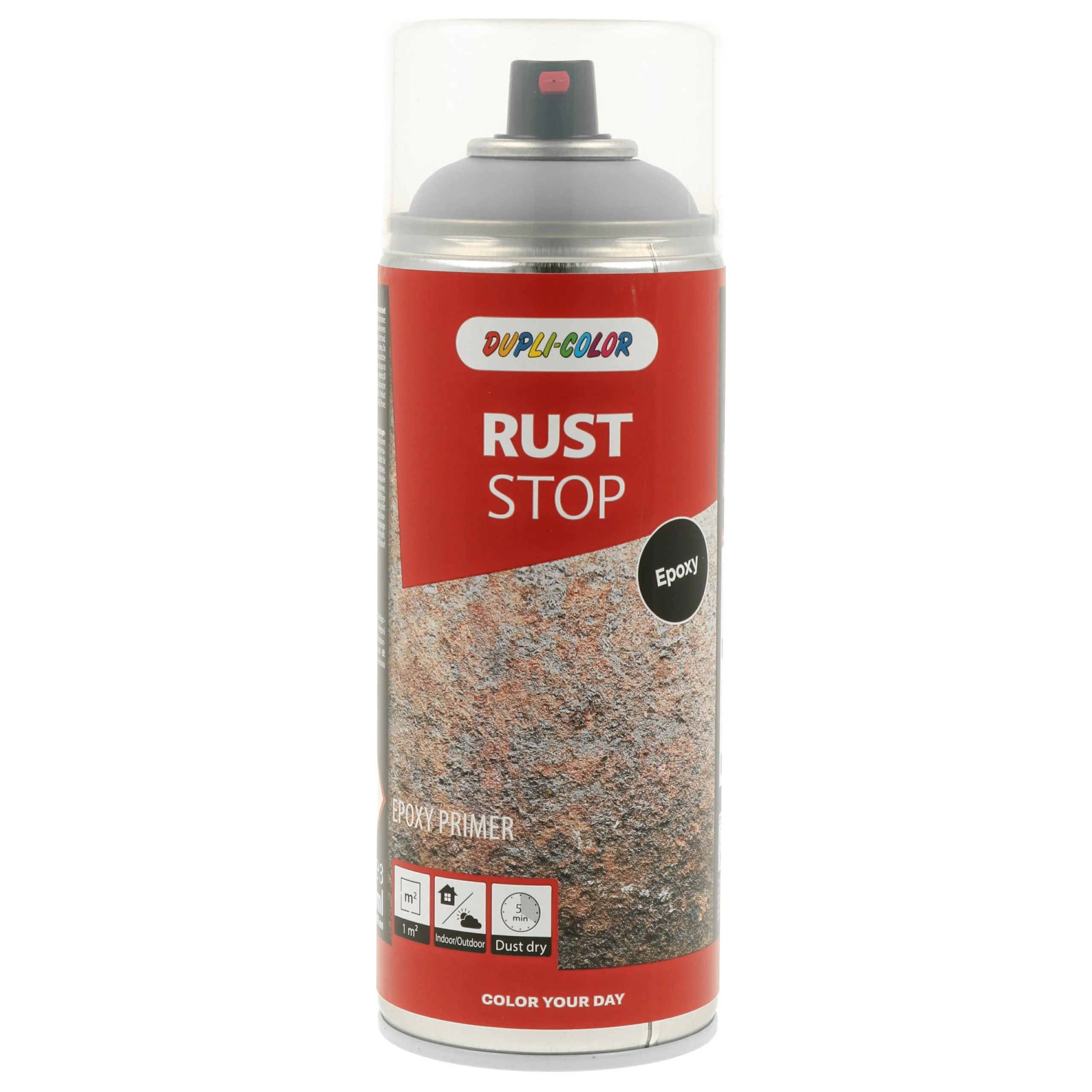 DupliColor Rust Stop Imprimación Epoxi Gris Aerosol 400ml