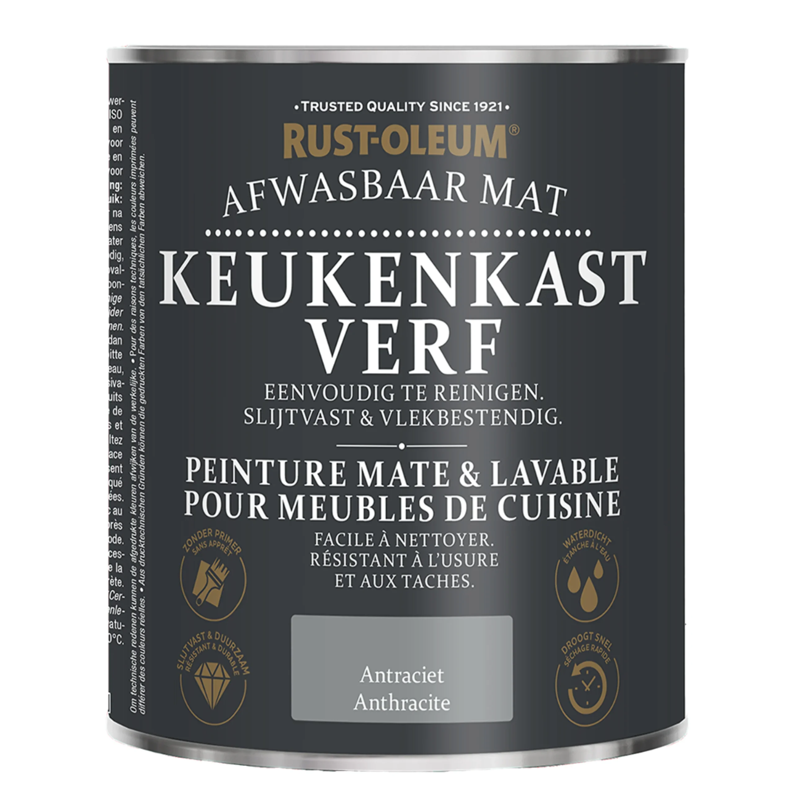 Rust-Oleum Pintura para Armarios de Cocina Antracita 750ml