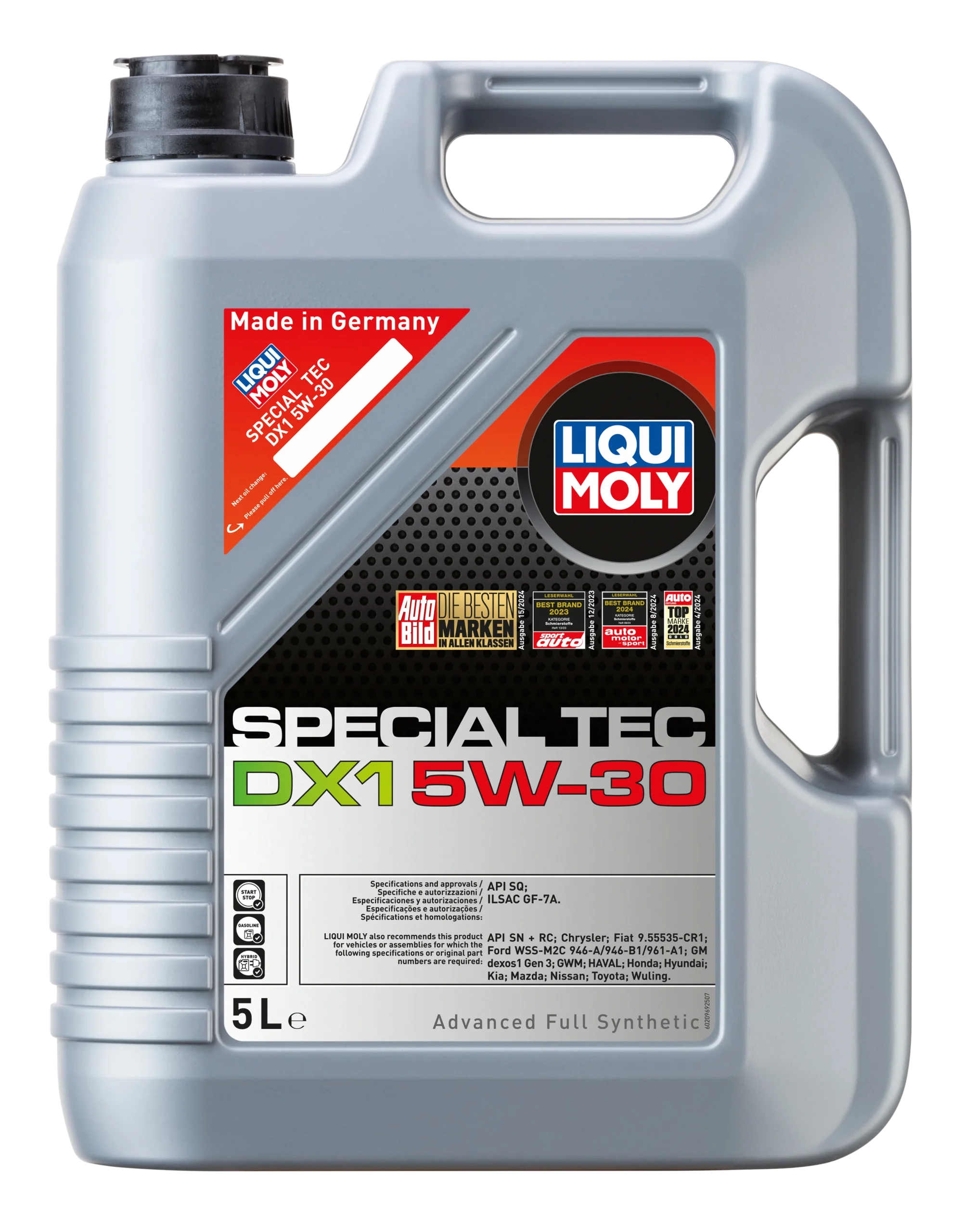 Liqui Moly Special Tec DX1 5w30 Aceite de Motor - 5 litros