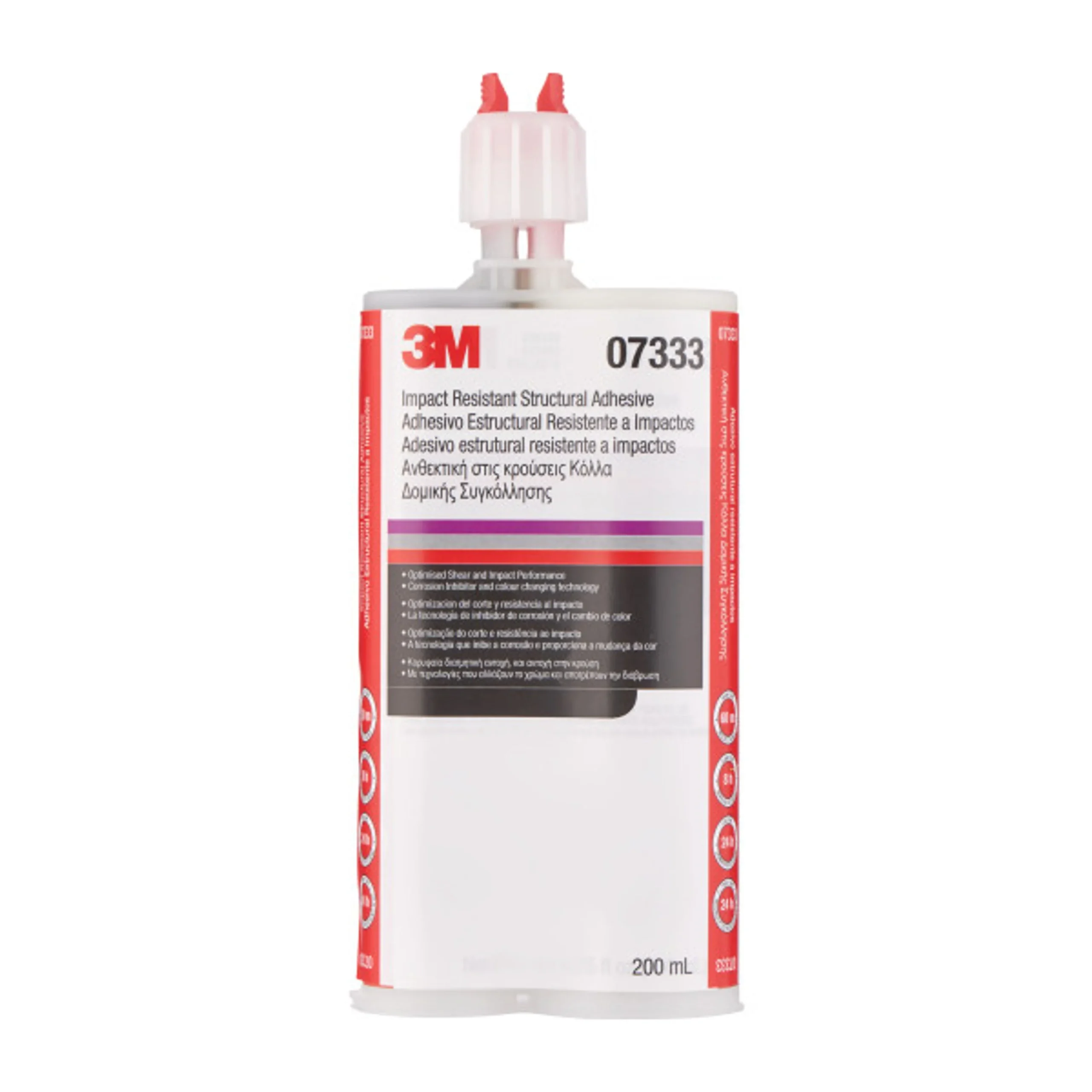 3M 07333 Adhesivo Estructural Resistente a Impactos 200ml