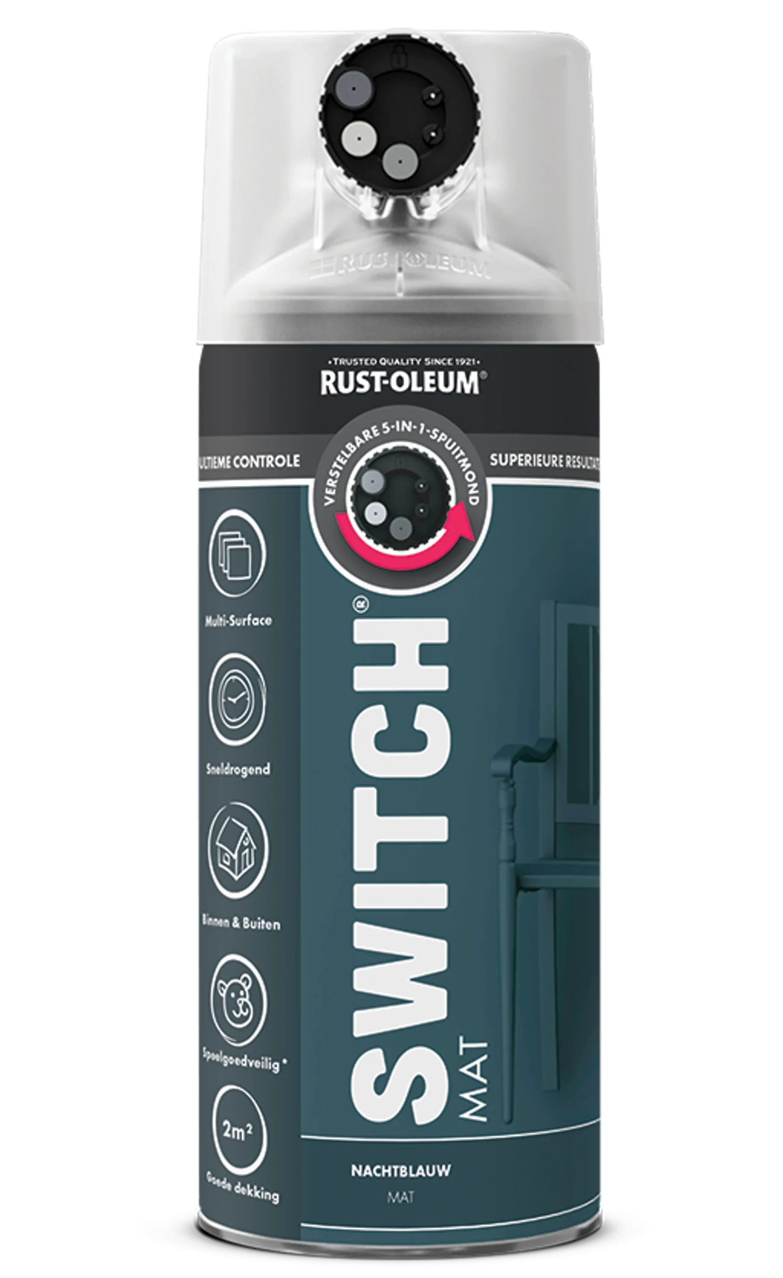 Rust-Oleum Switch Pintura Azul Night Mate - 400ml