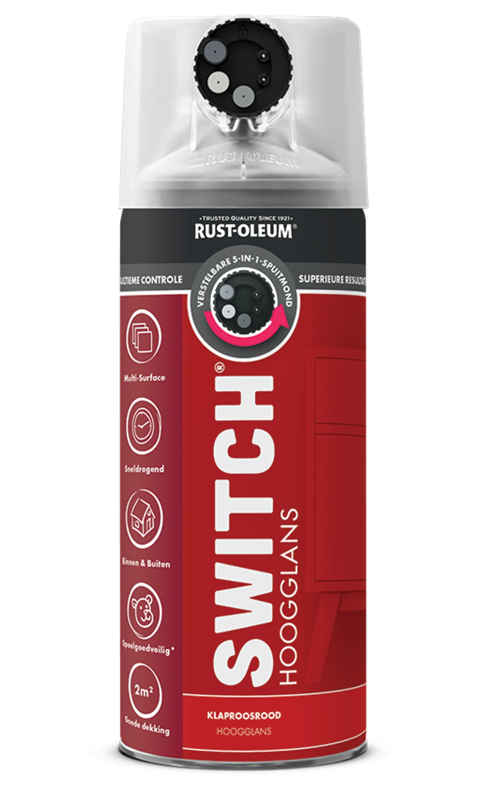 Rust-Oleum Switch Pintura Amapolas Alto Brillo Aerosol 400ml