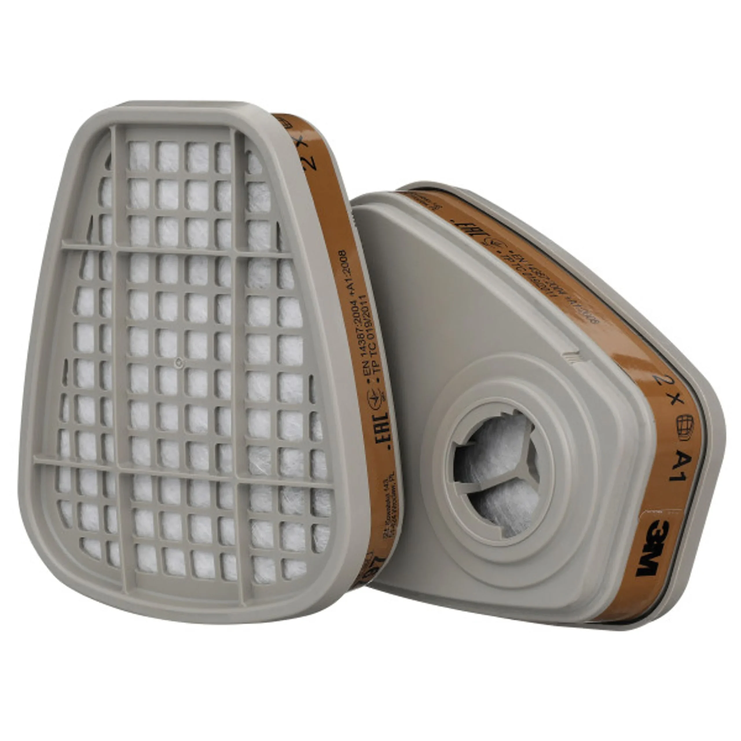3M 6051 A1 Filtro de Gas y Vapor Serie 6000 - 2 unidades