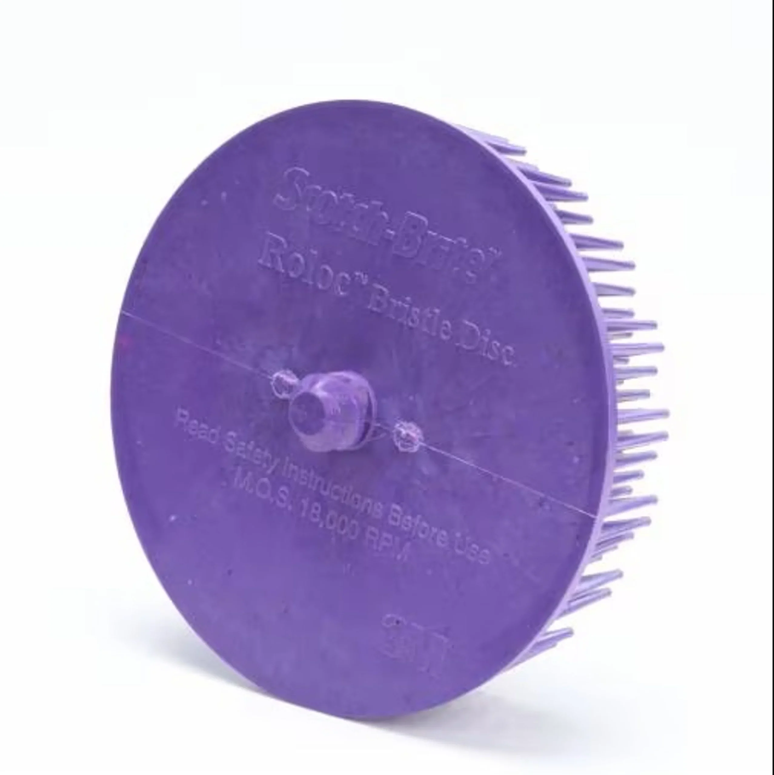 3M Roloc Bristle Disc Disco de amolar 75mm - P36 Púrpura