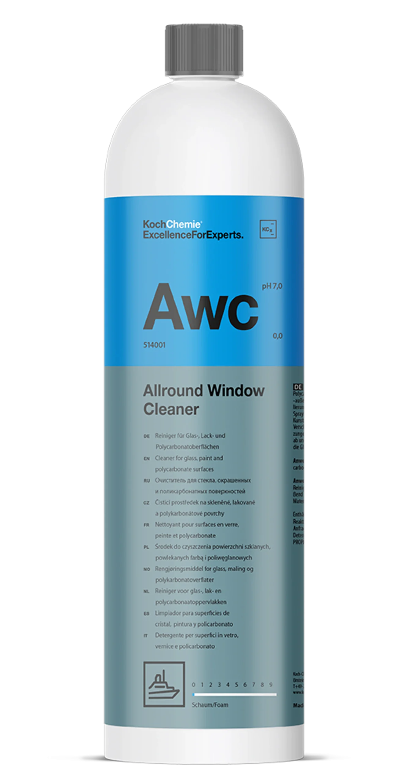 Koch Chemie Allround Limpiacristales Alcalino -1 litro