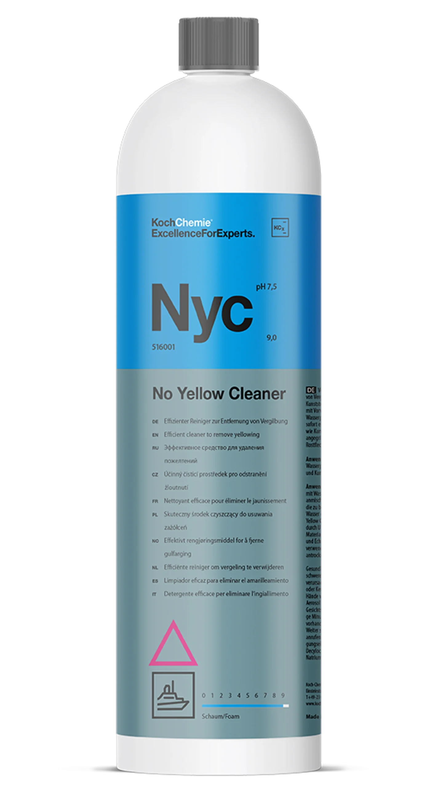 Koch Chemie No Yellow Cleaner - Prelimpiador diluible - 1 litro