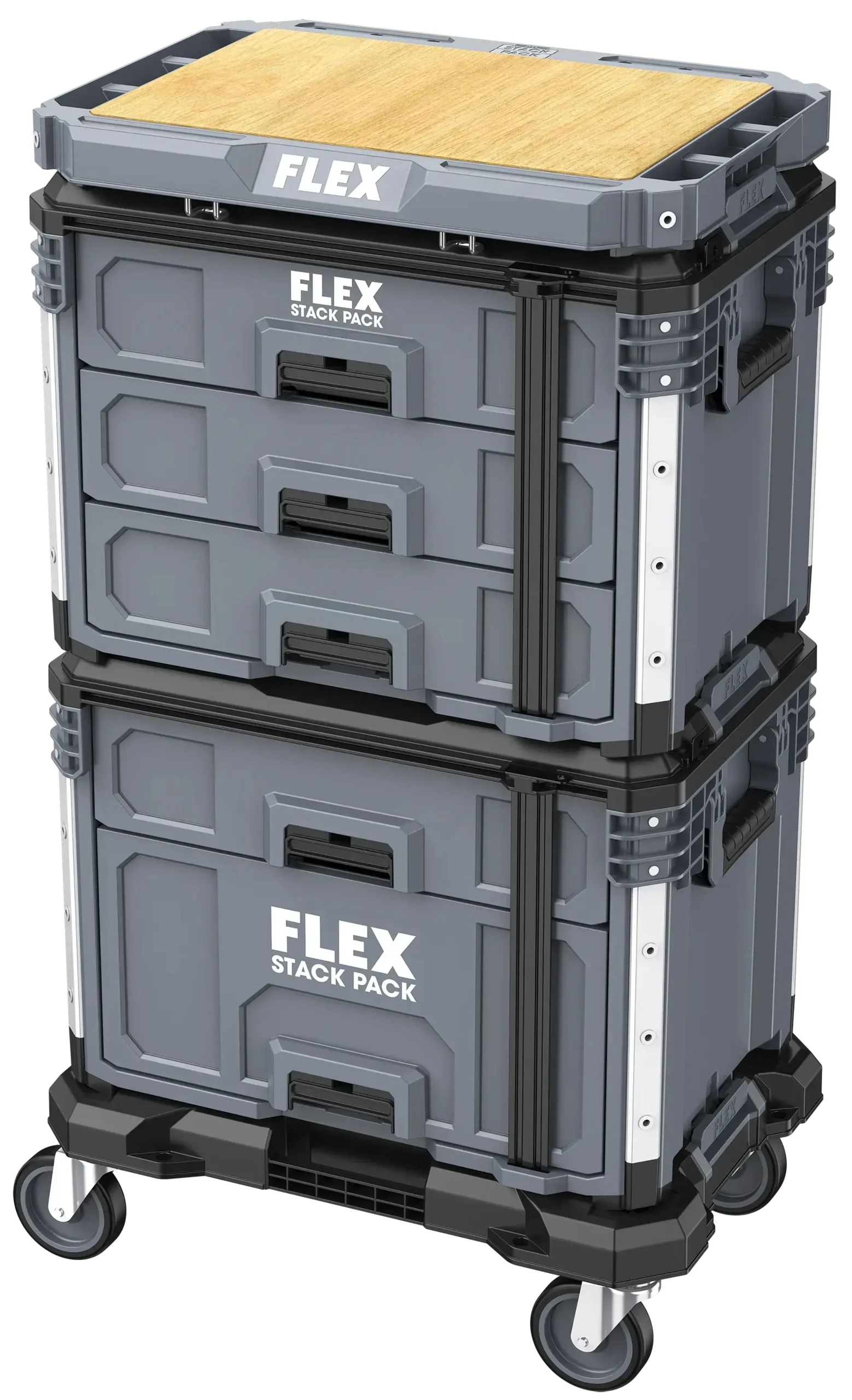 FLEX STACK PACK Set de Maletas de Transporte 2