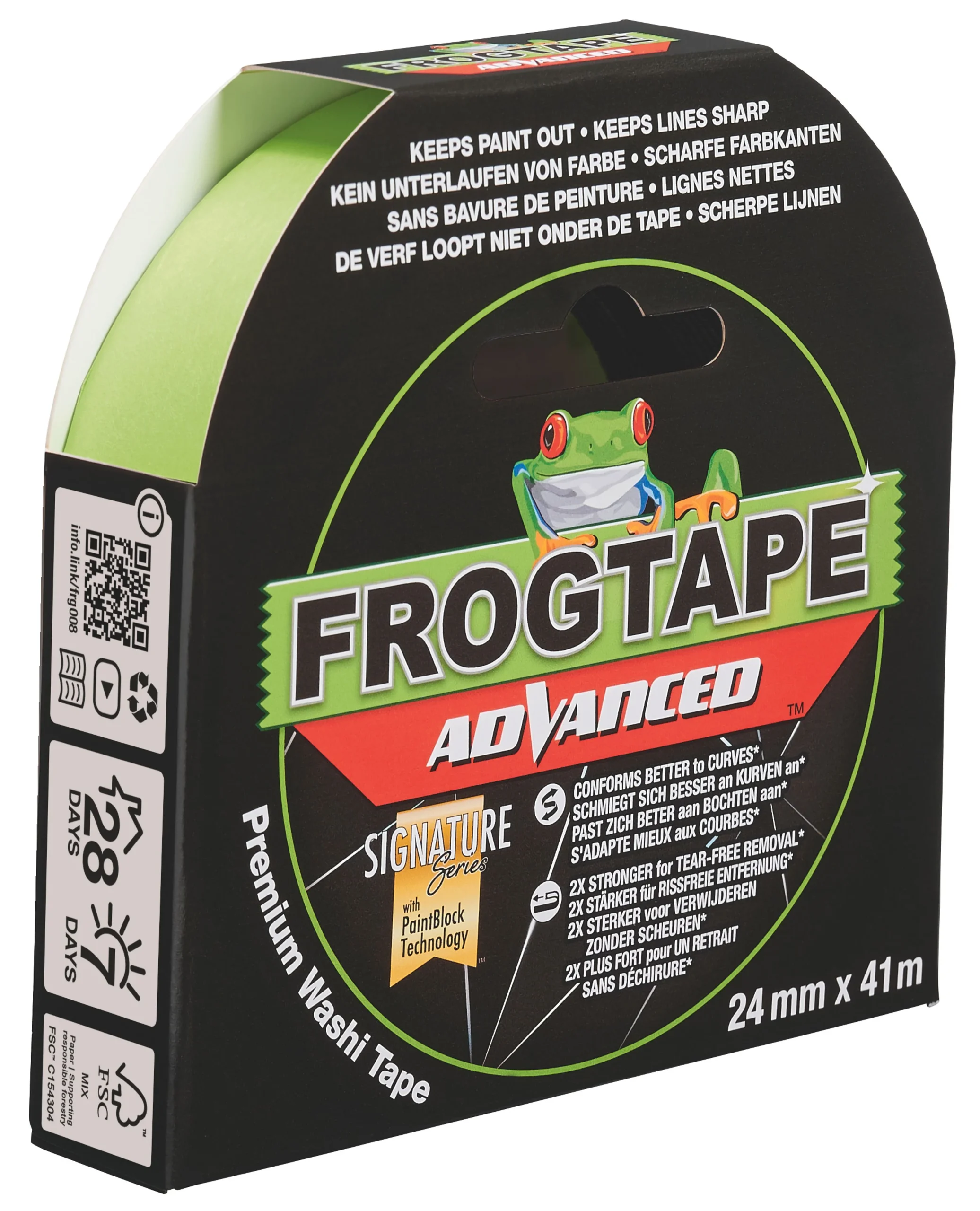 FrogTape Advanced Cinta 24mm - Por Rollo