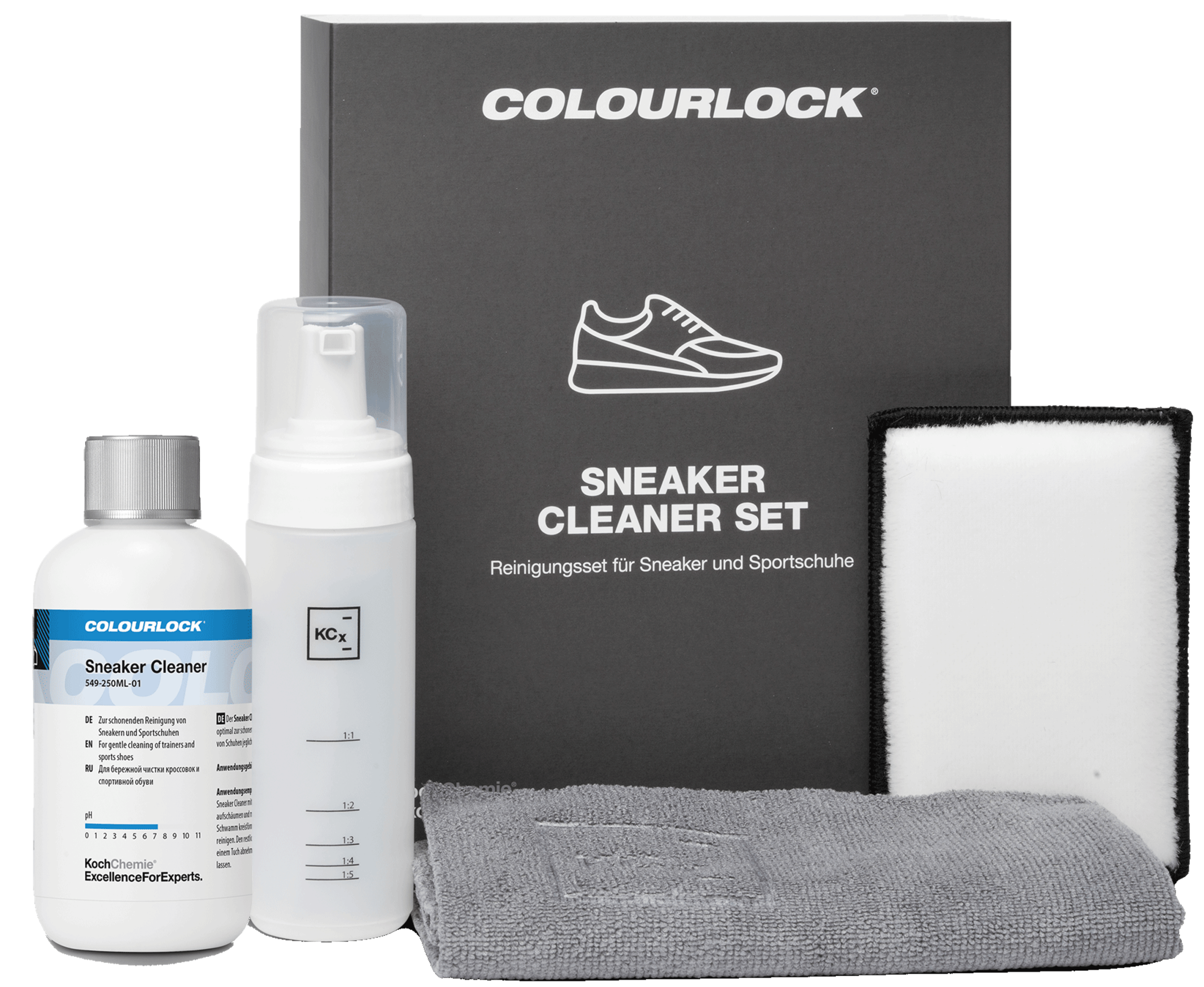Colourlock Kit de Limpieza para Zapatillas