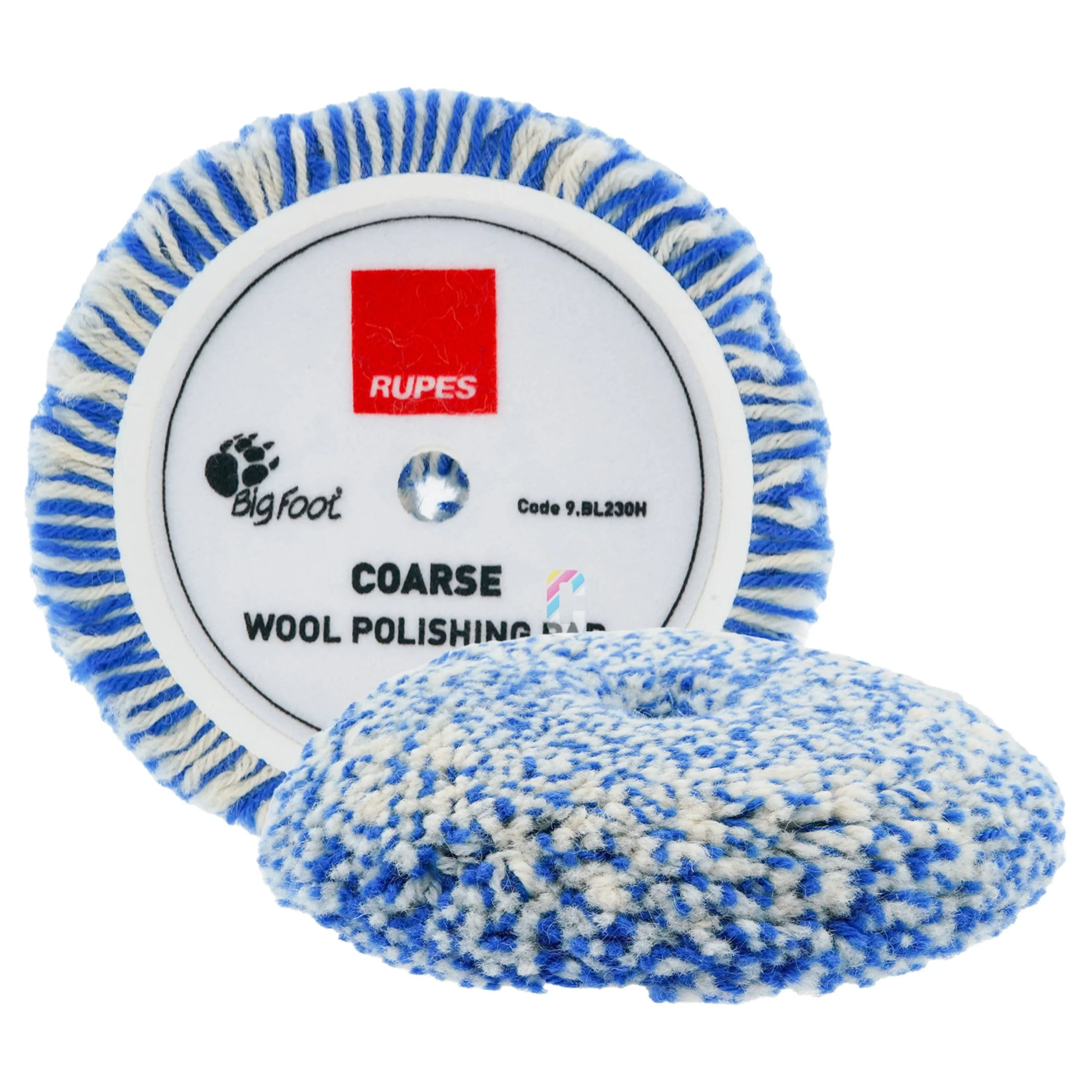 RUPES Twisted Rotary Wool Almohadilla de Pulido - 165mm