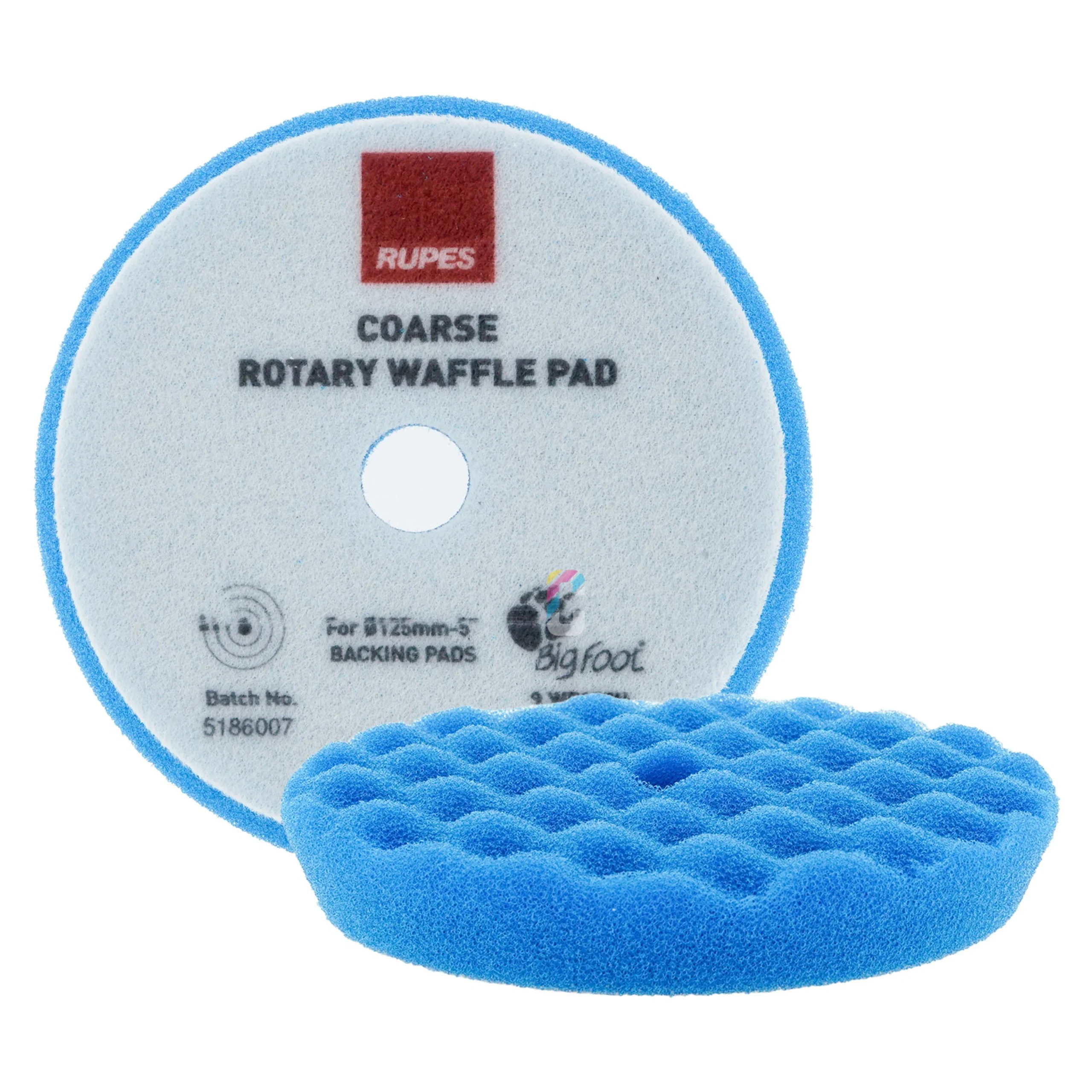 RUPES COARSE Rotary Waffle Disco de Pulido 125-140mm