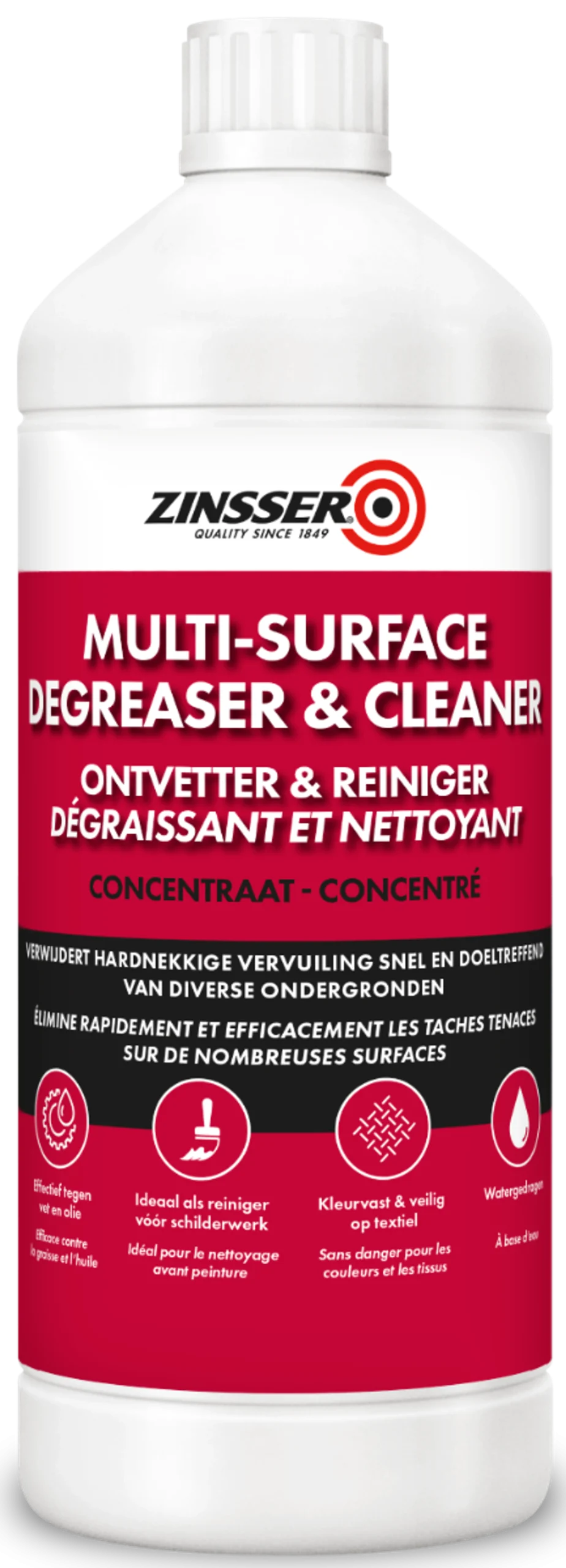 Zinsser Multi-Surface Desengrasante y Limpiador 1 litro