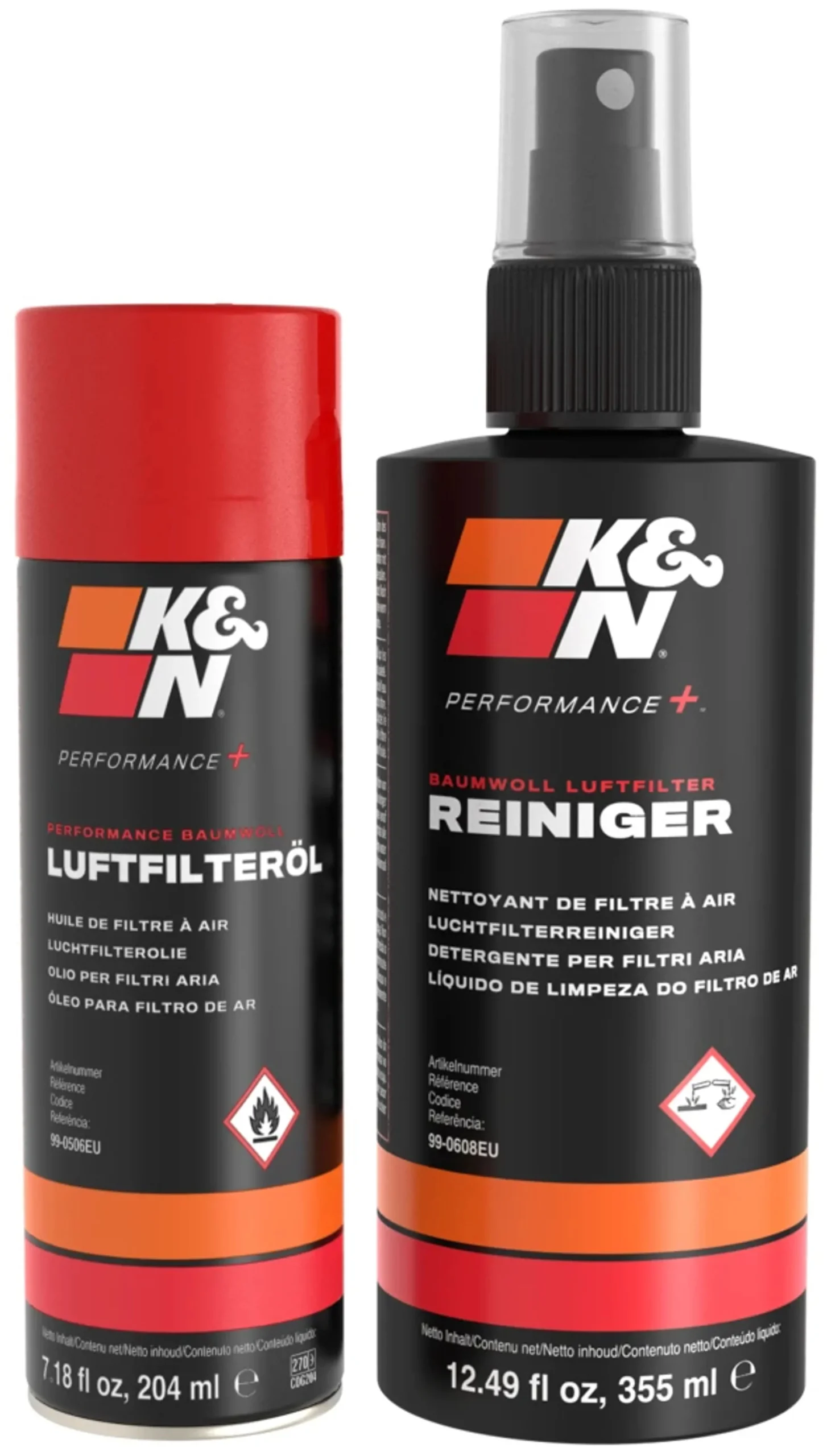 K&N Kit de filtro de aire - Bote de spray