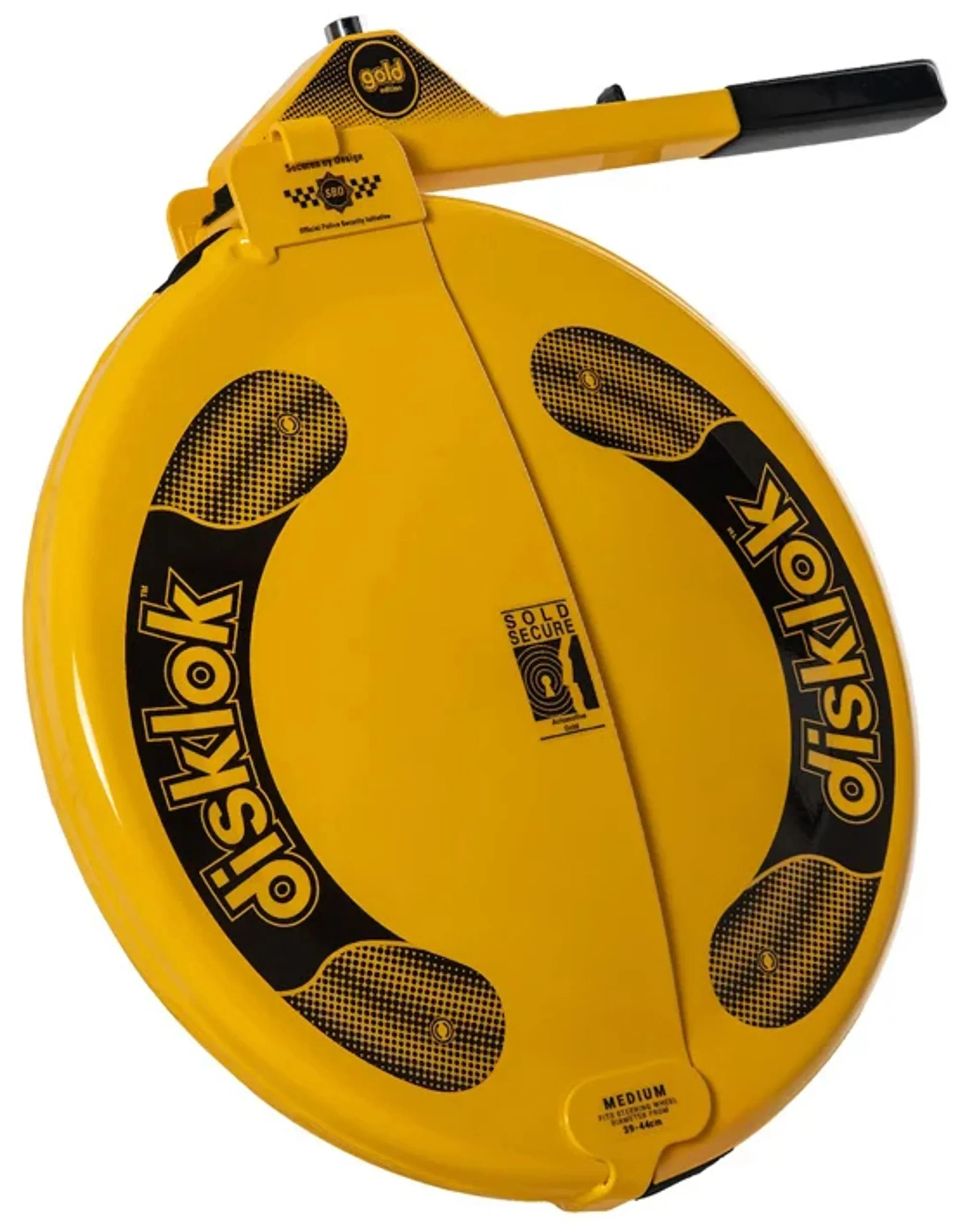 Disklok Bloqueo de Volante Oro para Coche - 39-44cm