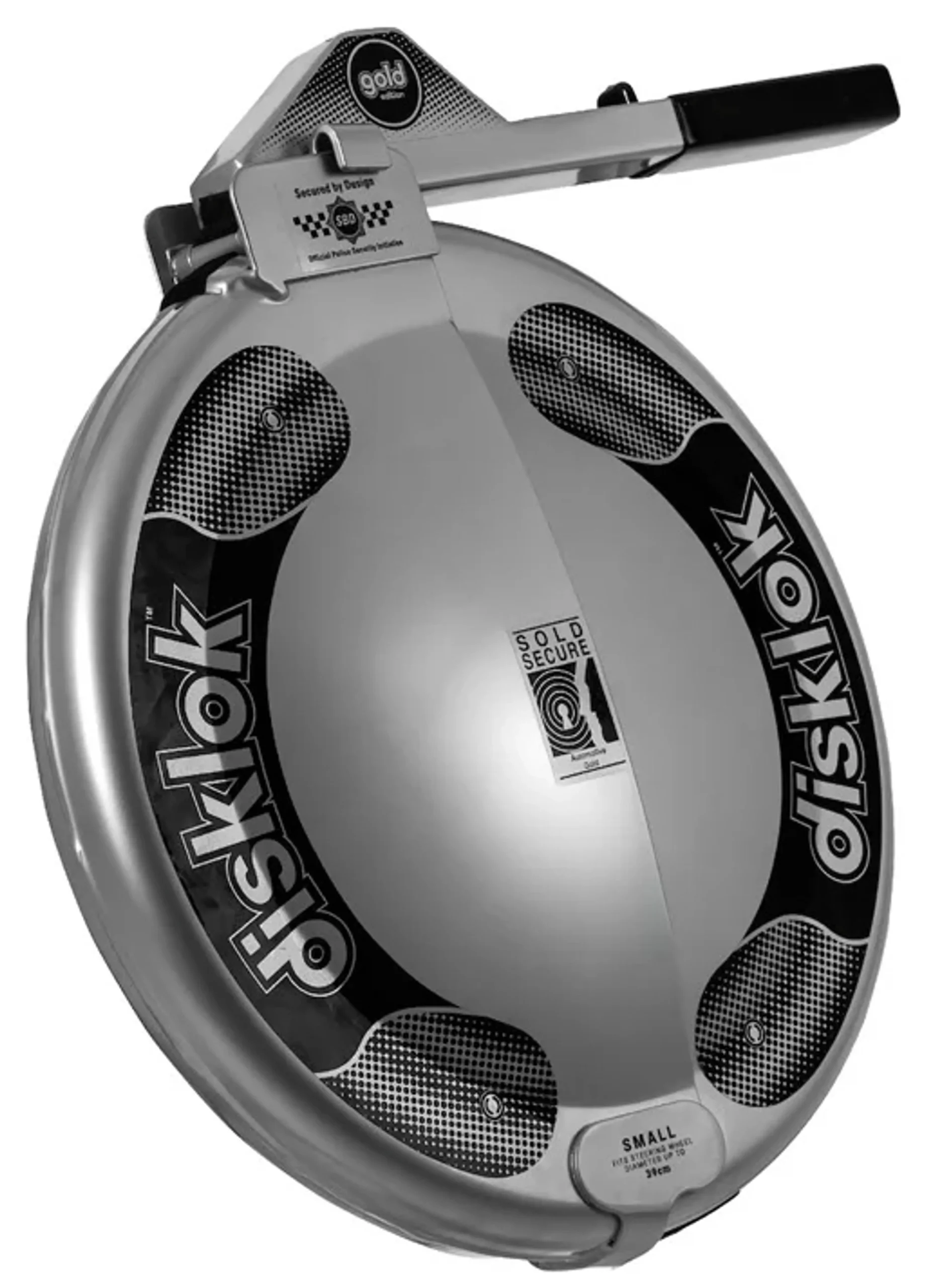 Disklok Bloqueo de Volante Plata para Coche - 35-39cm