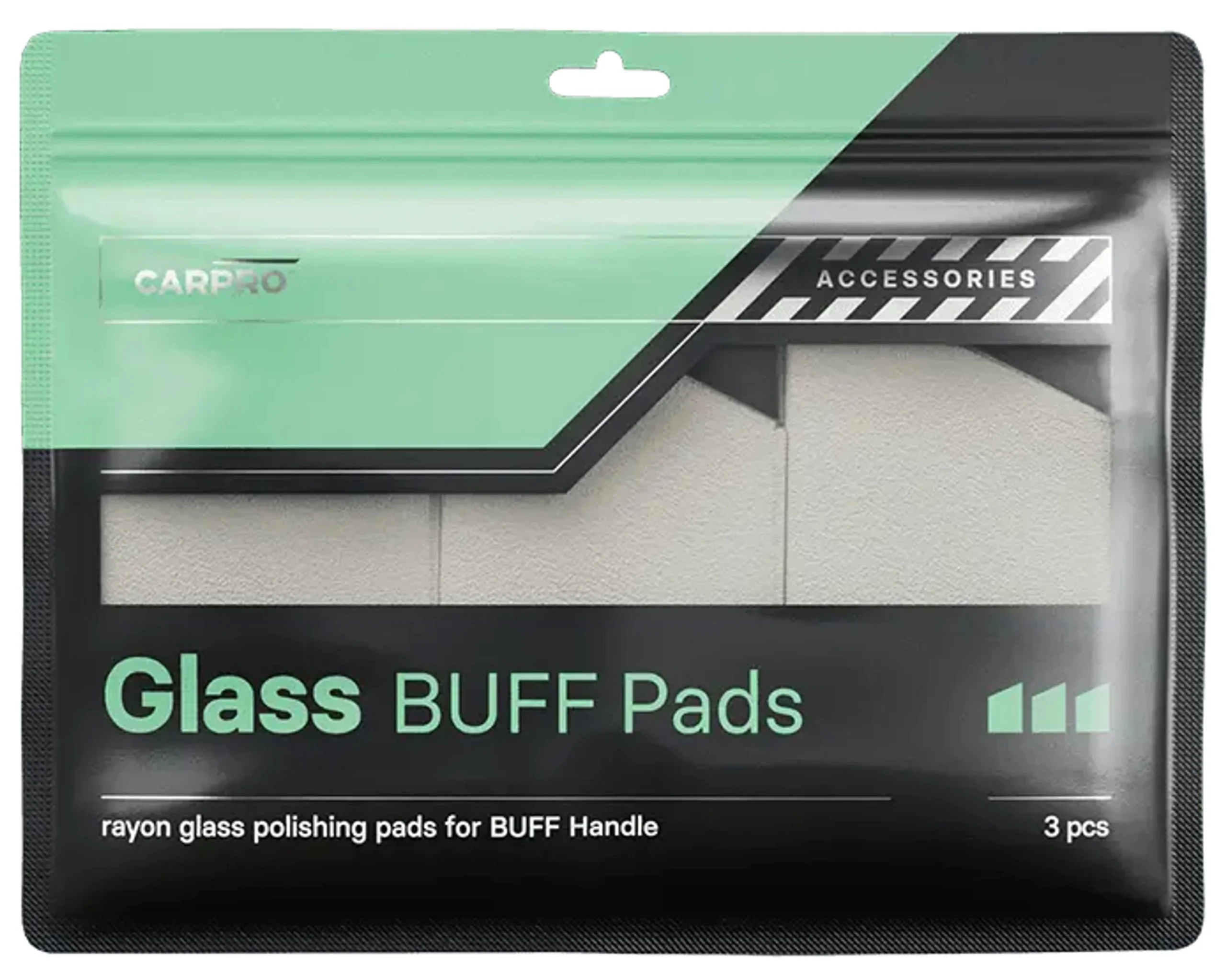 CarPro Glass Buff Pad - 3 piezas