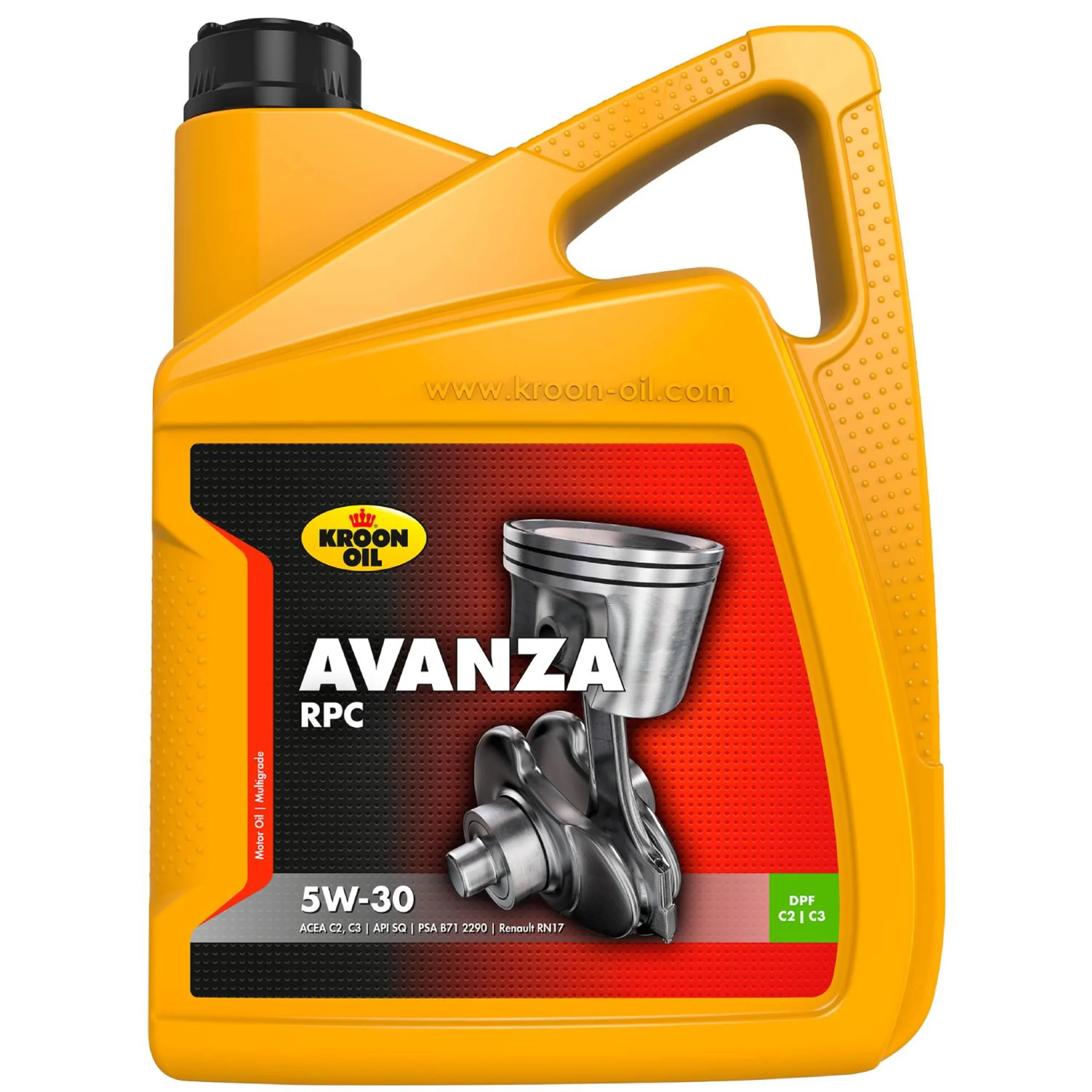 Kroon Oil Avanza RPC 5w30 Aceite de Motor de 5 litros