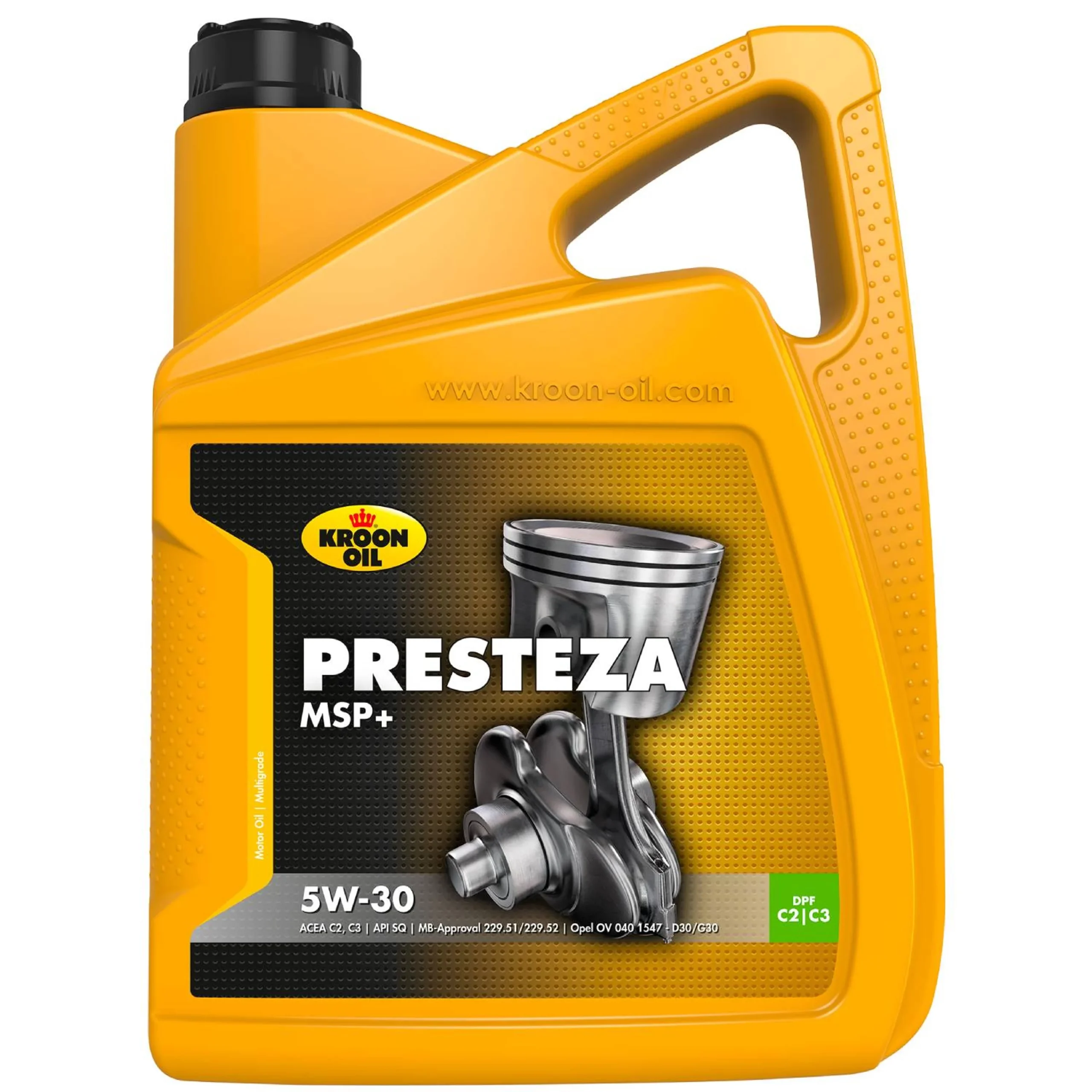 Kroon Oil Presteza MSP+ 5w30 Aceite de Motor - 5 litros