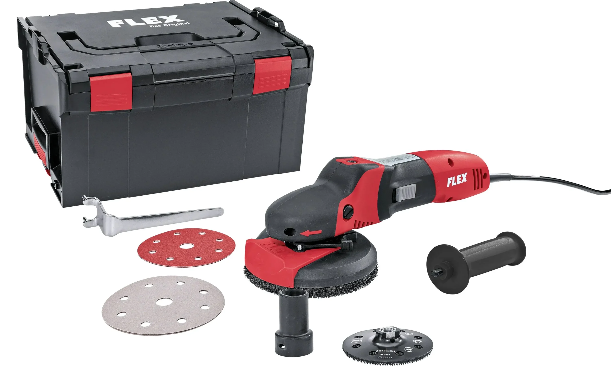 FLEX SUPRAFLEX SE 14-2 125 Set Lijadora 125mm