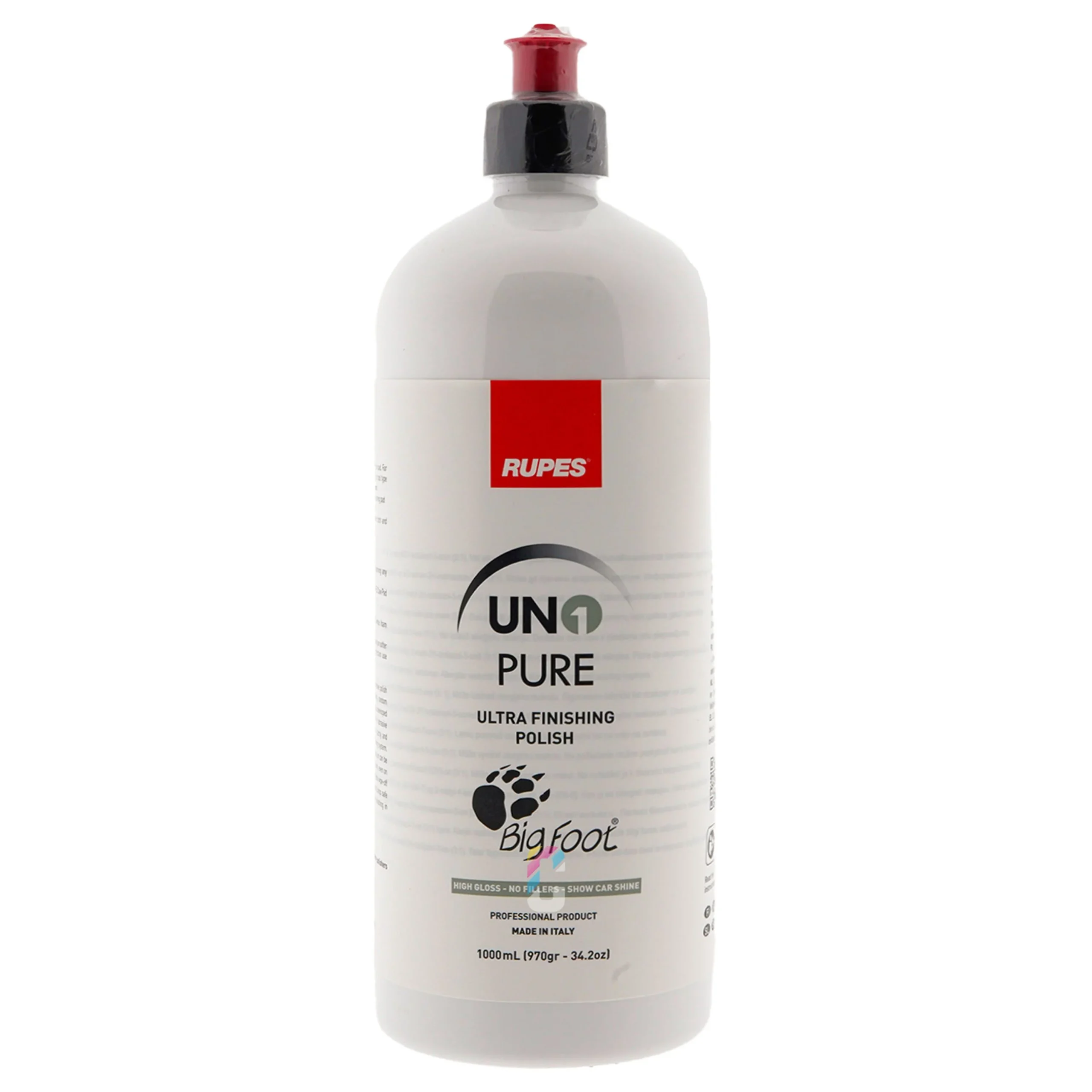 RUPES UNO PURE Compuesto de Pulido de Alto Brillo - 1 litro