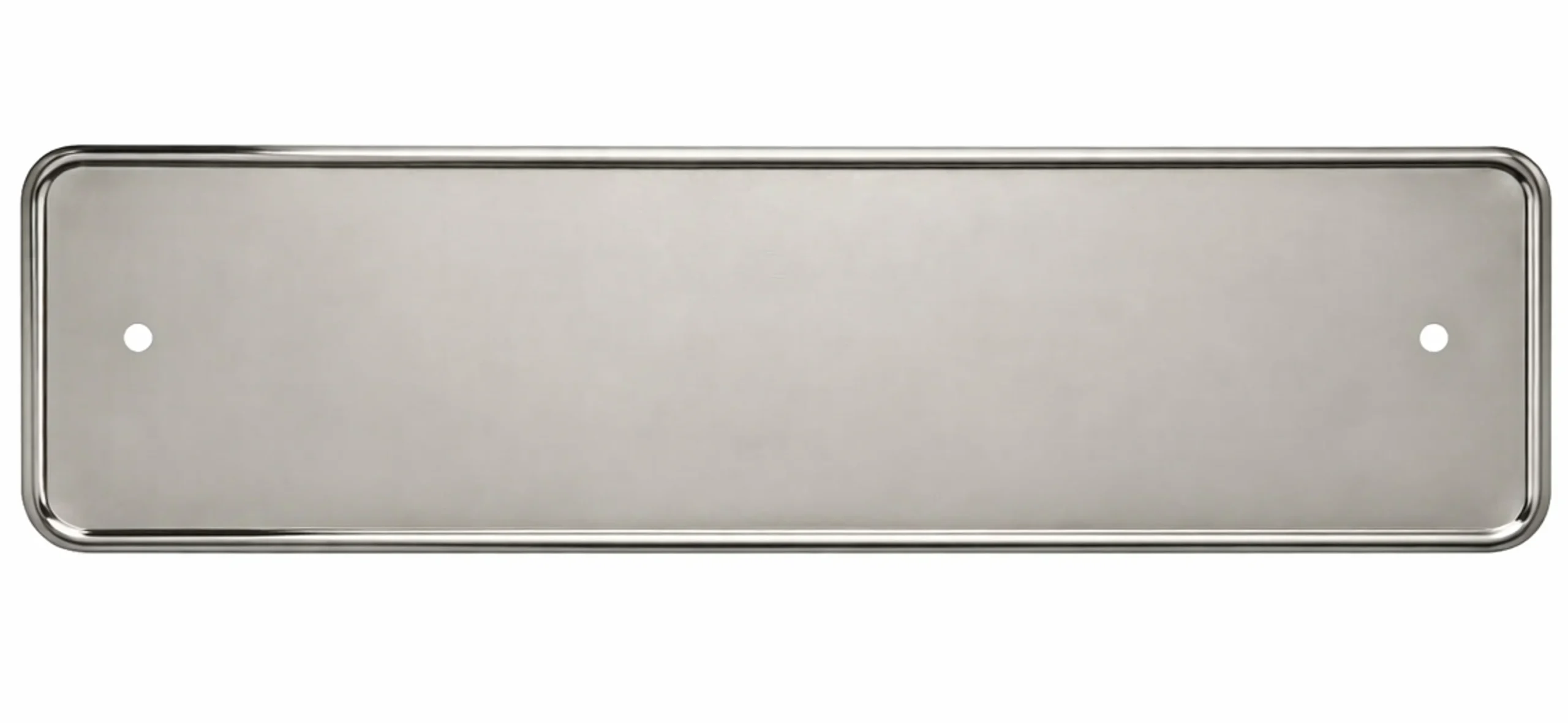 Soporte para placa de matrícula de acero inoxidable
