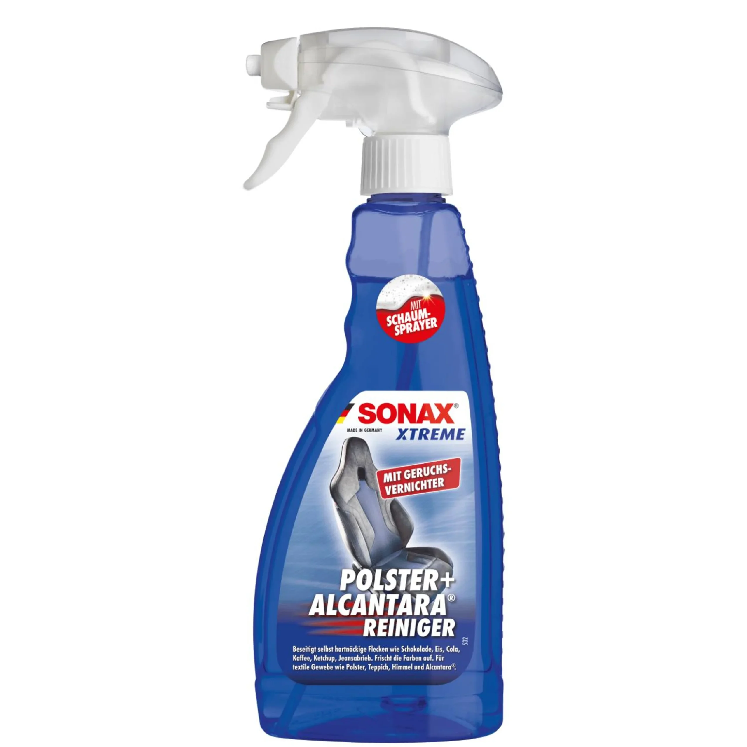 SONAX XTREME Tapicería & Alcantara Limpiador Espuma Spray 500ml
