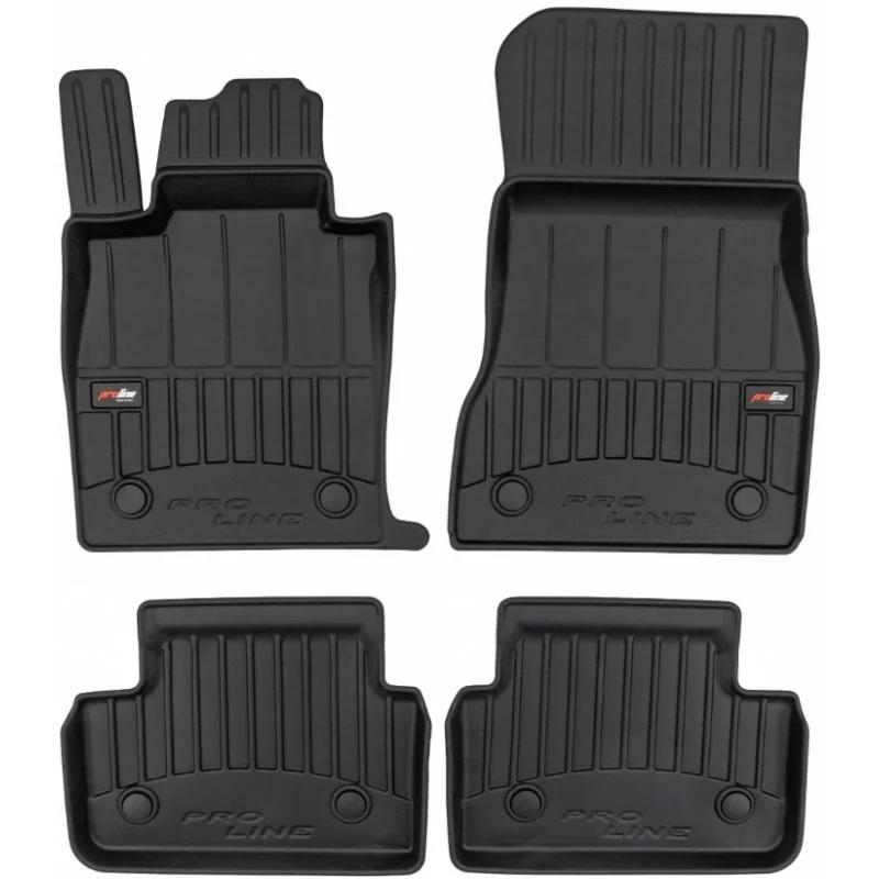 Alfombrillas 3D de goma para BMW Serie 5 G60 (2023-) - ProLine®