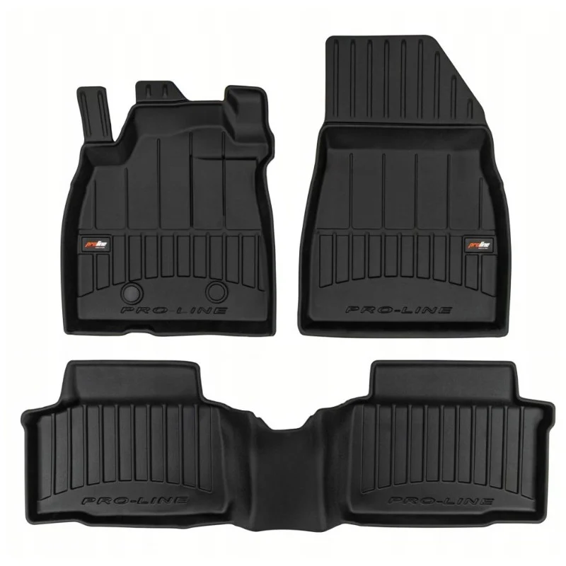 Alfombrillas 3D de goma para Dacia Duster (2024-) - ProLine®