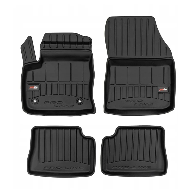 Alfombrillas 3D de goma para Fiat 600 Eléctrico - ProLine®