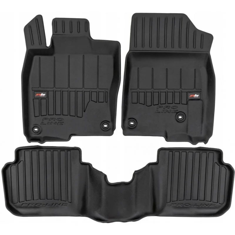 Alfombrillas 3D de goma para Honda Civic 2023-actualidad - ProLine®