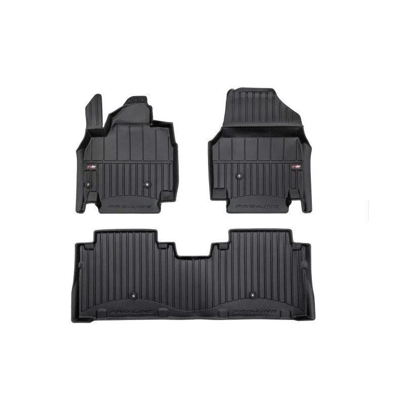 Alfombrillas 3D de goma para Kia EV9 - ProLine®