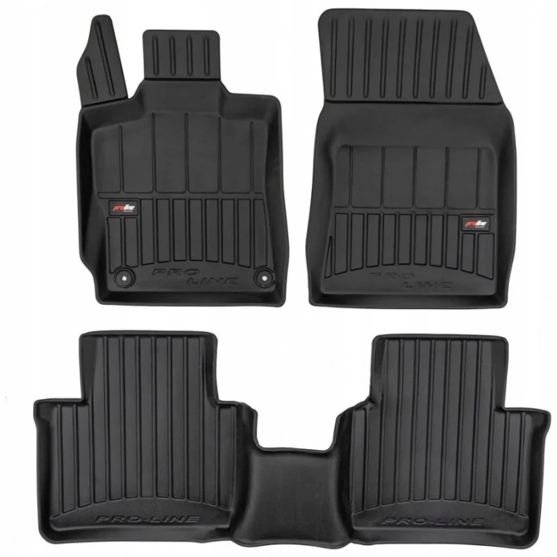 Alfombrillas 3D de goma para Peugeot 408 (2023-) - ProLine®