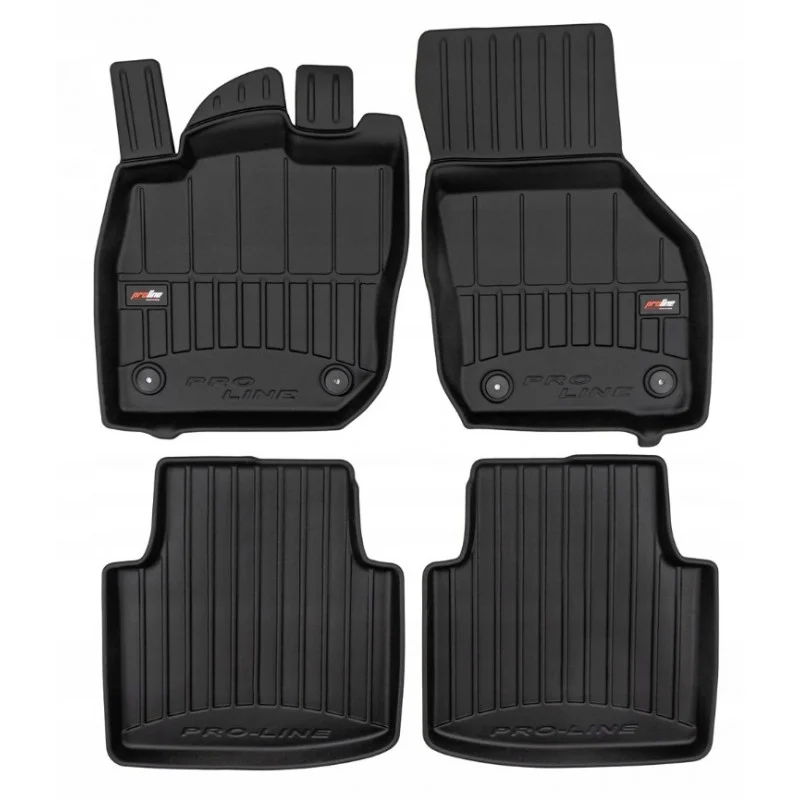Alfombrillas 3D de goma para Skoda Superb IV, (2023 - ) - ProLine®