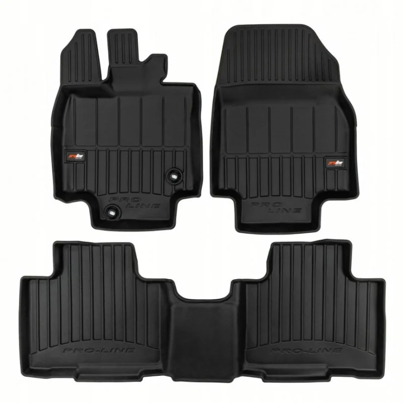 Alfombrillas 3D de goma para Toyota Highlander (2021-) - ProLine®