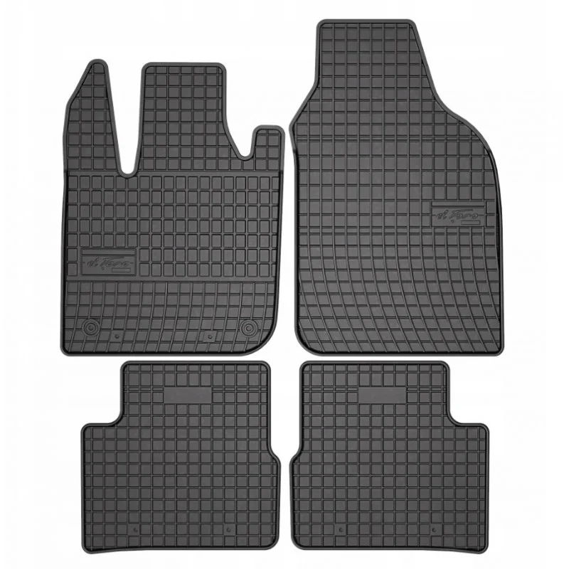 Alfombrillas de goma para Fiat 500 Eléctrico (2020-)