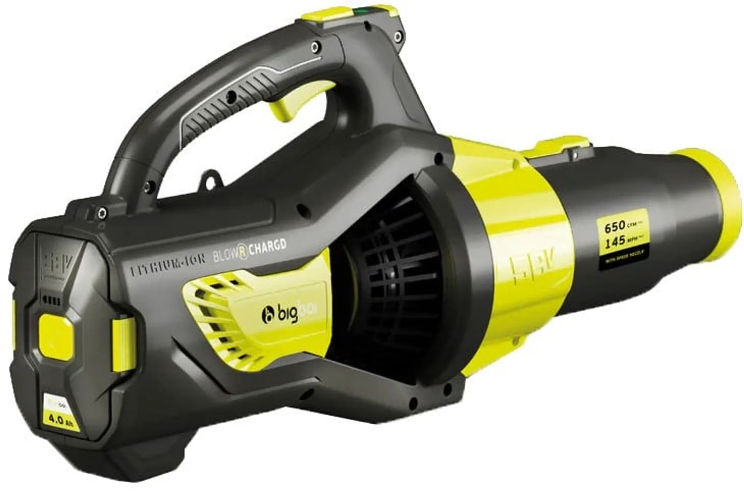 BigBoi BlowR CHARGD - Soplador de aire para coche con batería de 58 voltios