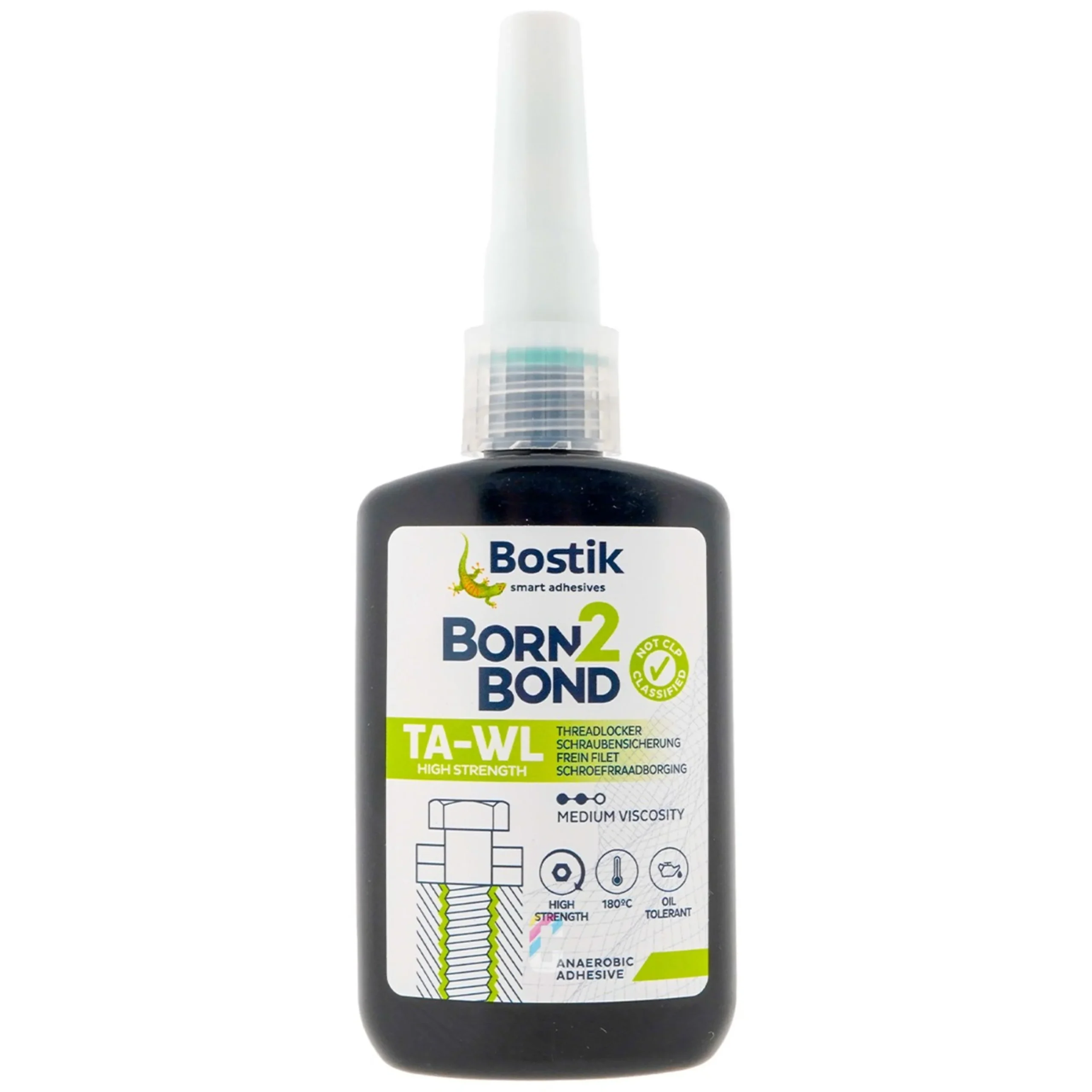 Bostik Born2Bond TA-WL Fijador de roscas de alta resistencia 50ml