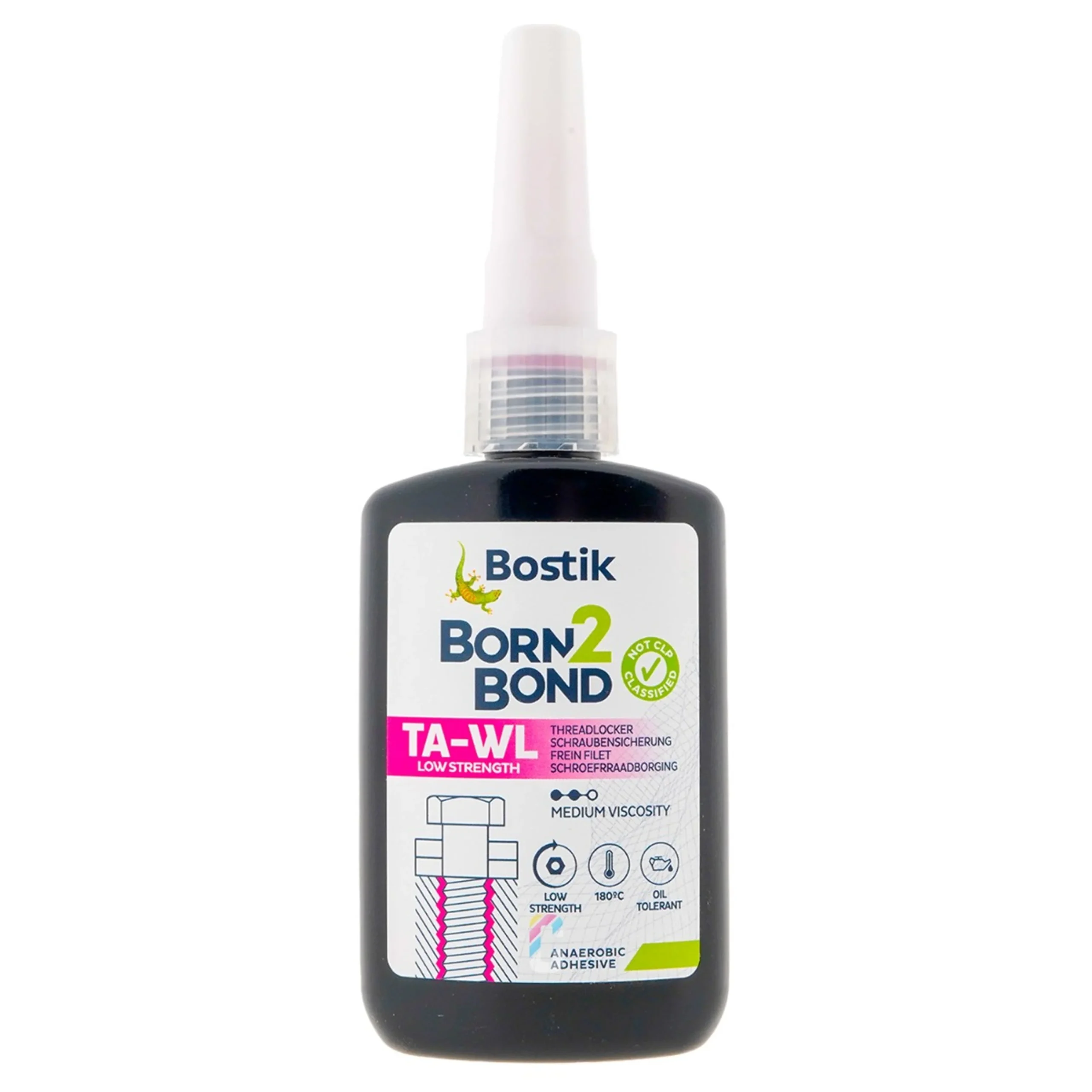 Bostik Born2Bond TA-WL Fijador de roscas de baja resistencia 50ml