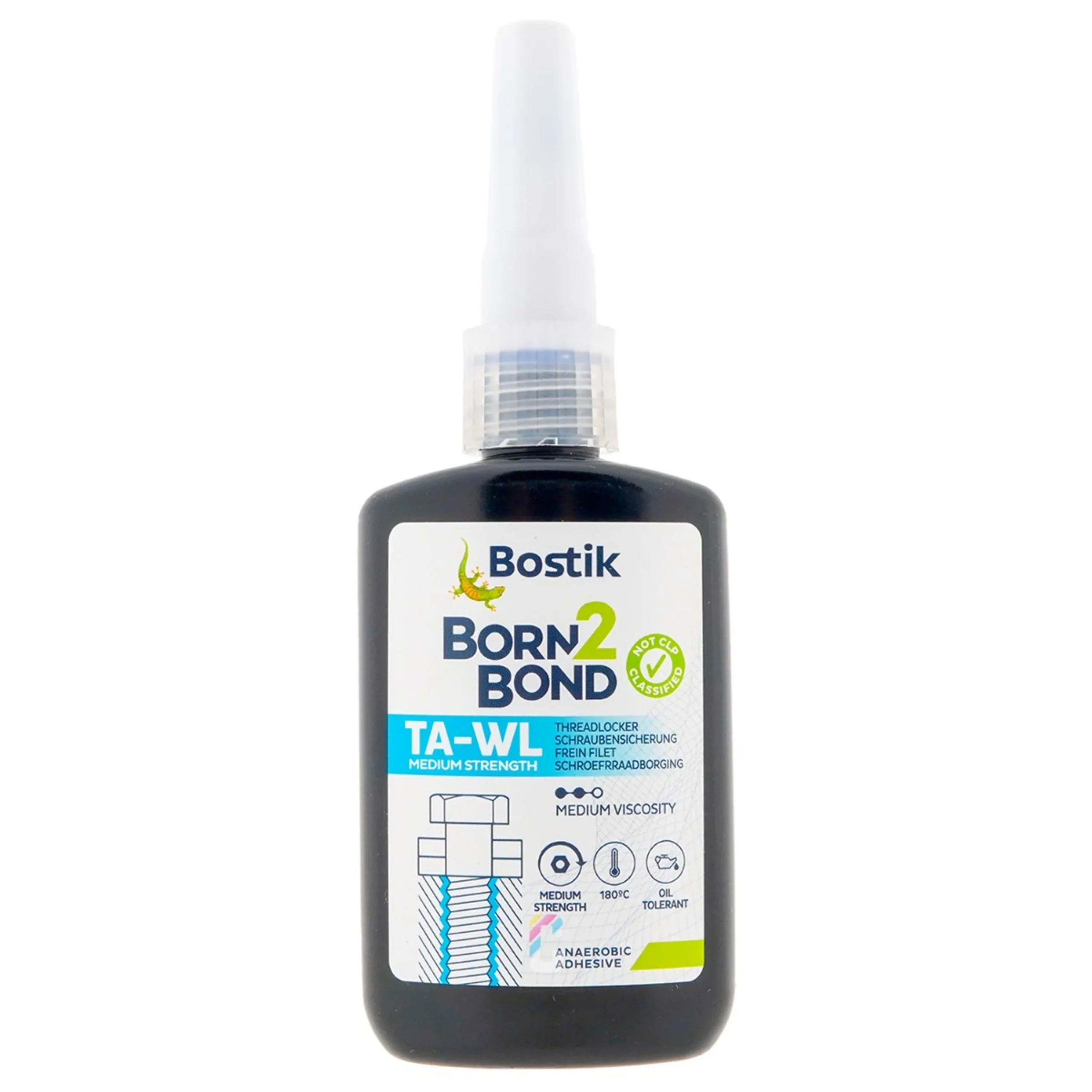 Bostik Born2Bond TA-WL Fijador de roscas de resistencia media 50ml