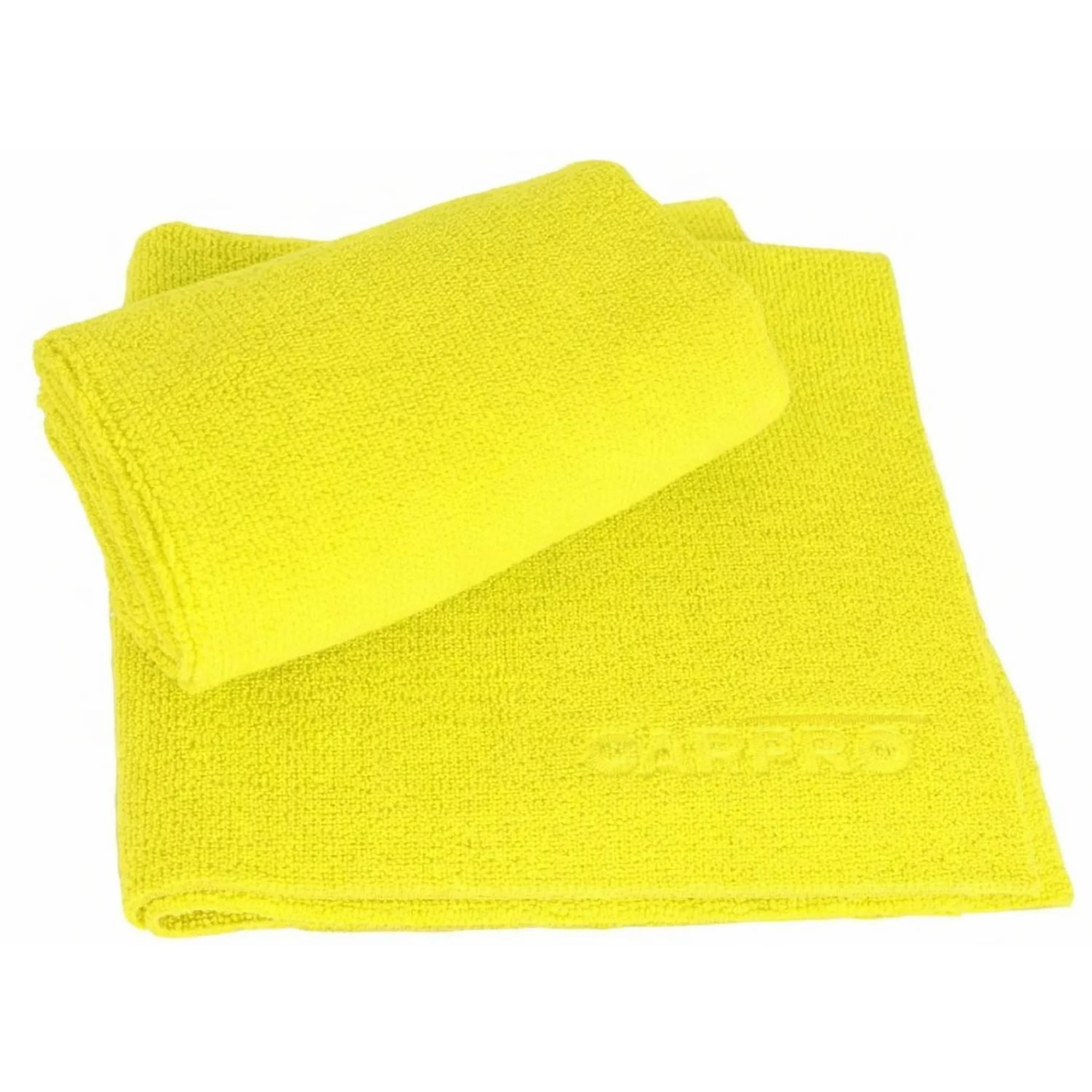 CarPro 2 Face Towel - Paños de Microfibra AMARILLOS - 10 unidades