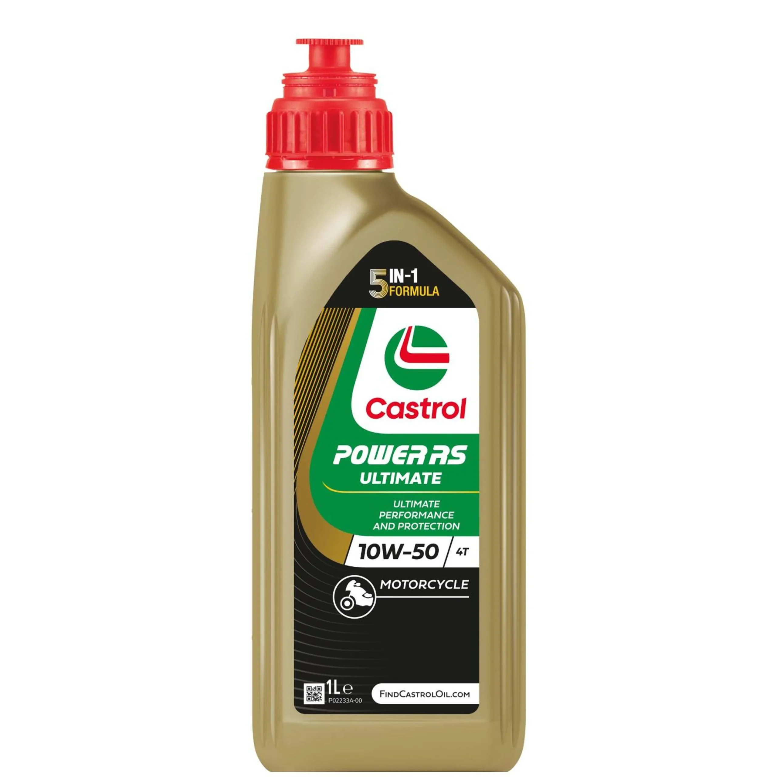 Castrol Power RS Ultimate 10w50 Aceite de 4 Tiempos - 1 litro