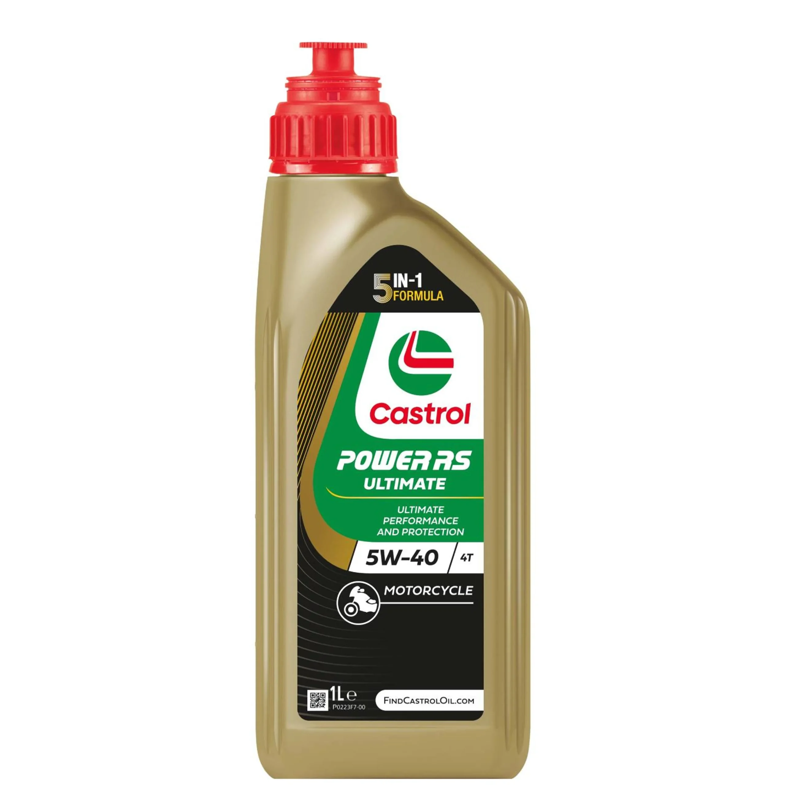 Castrol Power RS Ultimate 4T 5w40 Aceite para Motocicleta - 1 litro