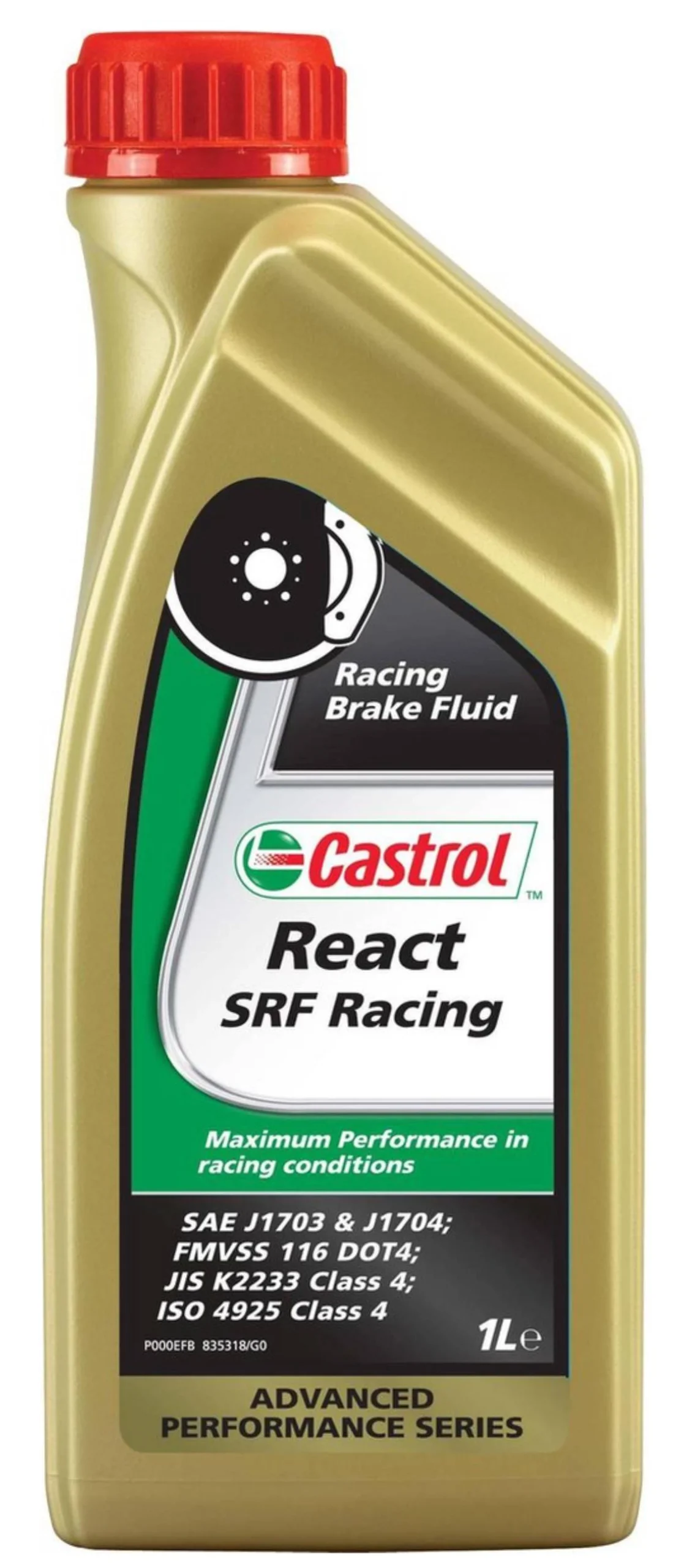 Castrol React SRF Racing Líquido de Frenos - 1 litro