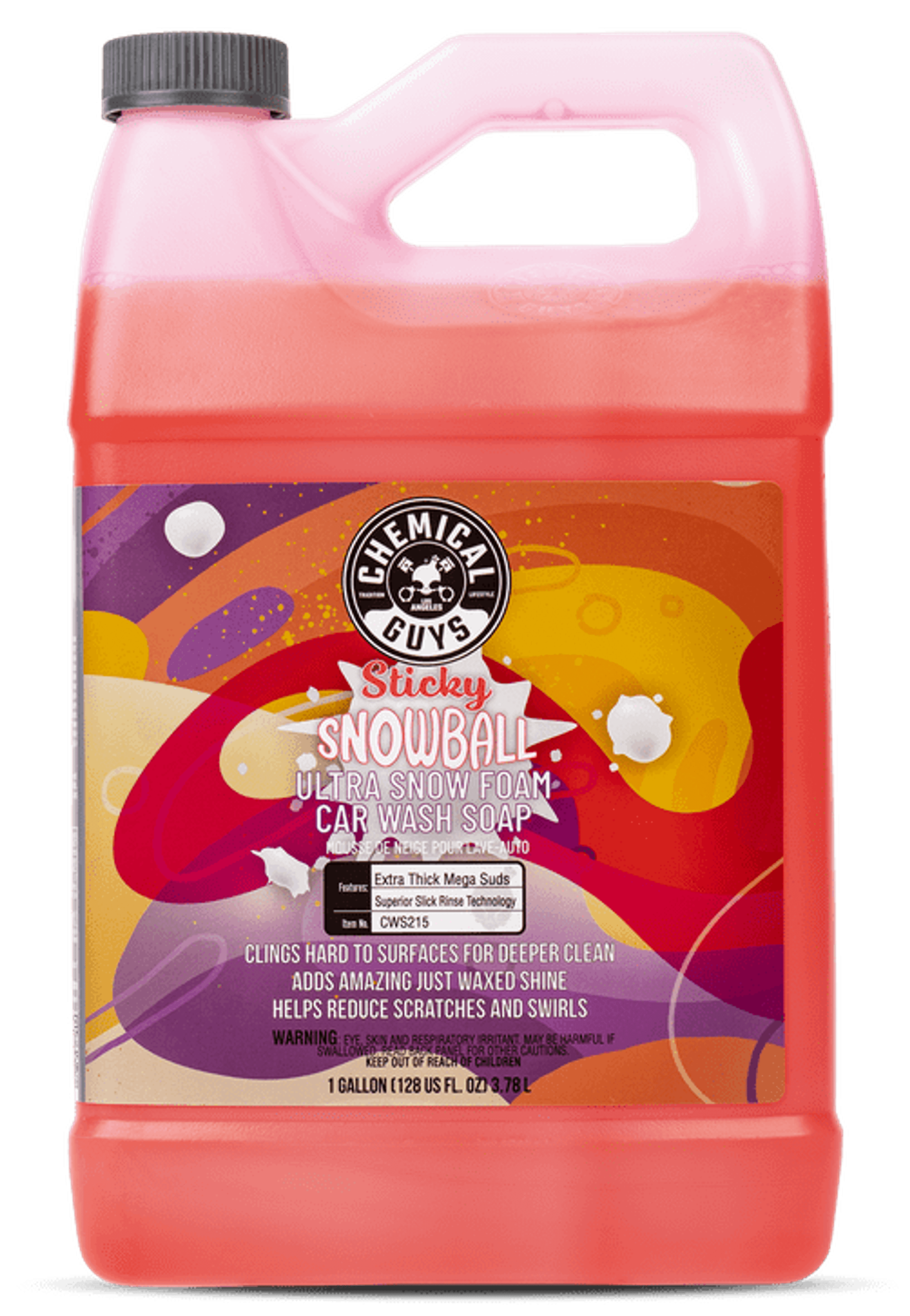 Chemical Guys Sticky Snowball Ultra Snow Foam Car Wash - 1,89 litros