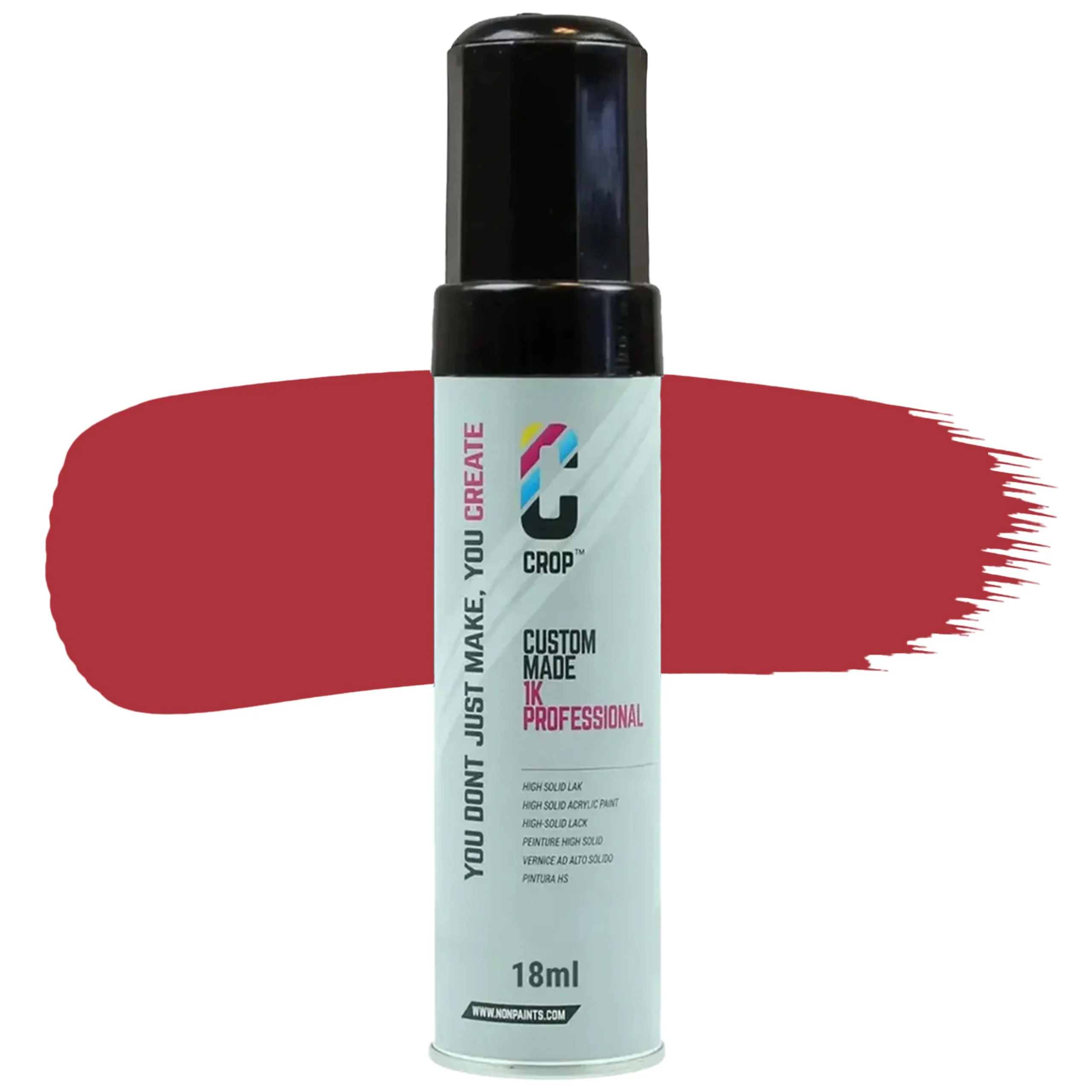 CROP Lápiz de retoque Rojo oriente RAL 3031 Alto brillo - 18ml
