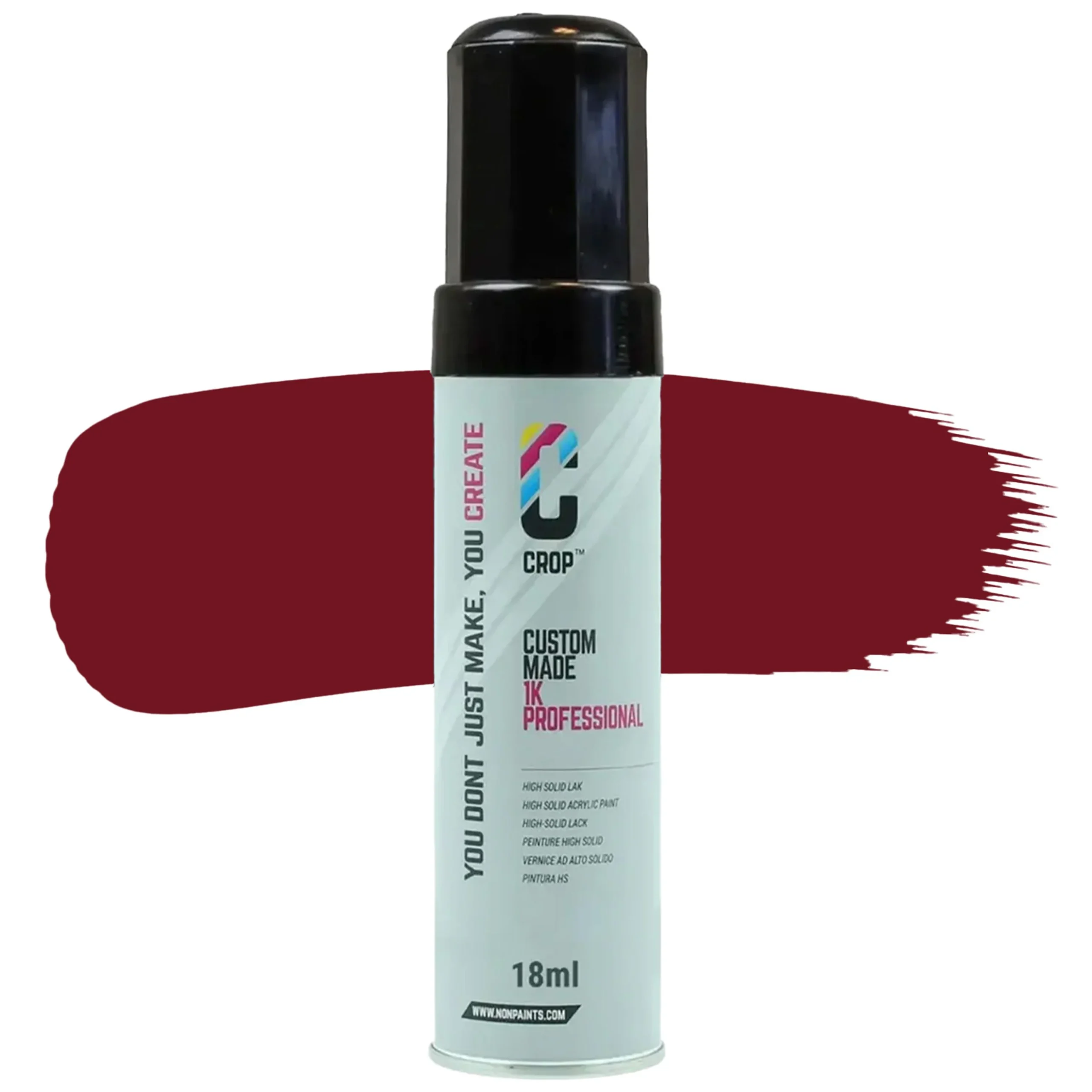 CROP Lápiz de retoque Rojo rubí perla RAL 3032 Mate - 18ml