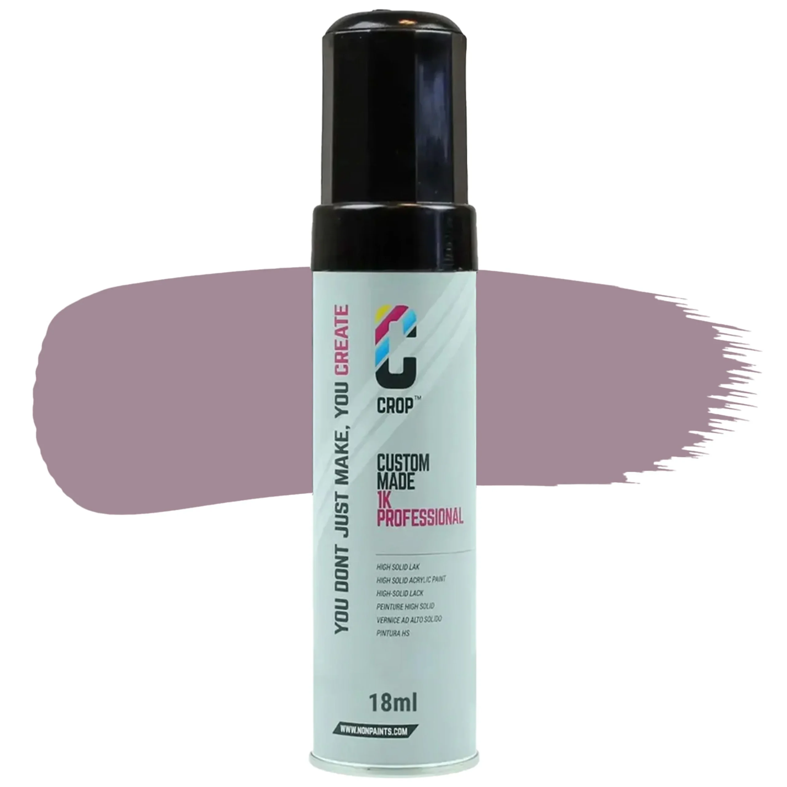CROP Lápiz de retoque Violeta pastel RAL 4009 Alto brillo - 18ml